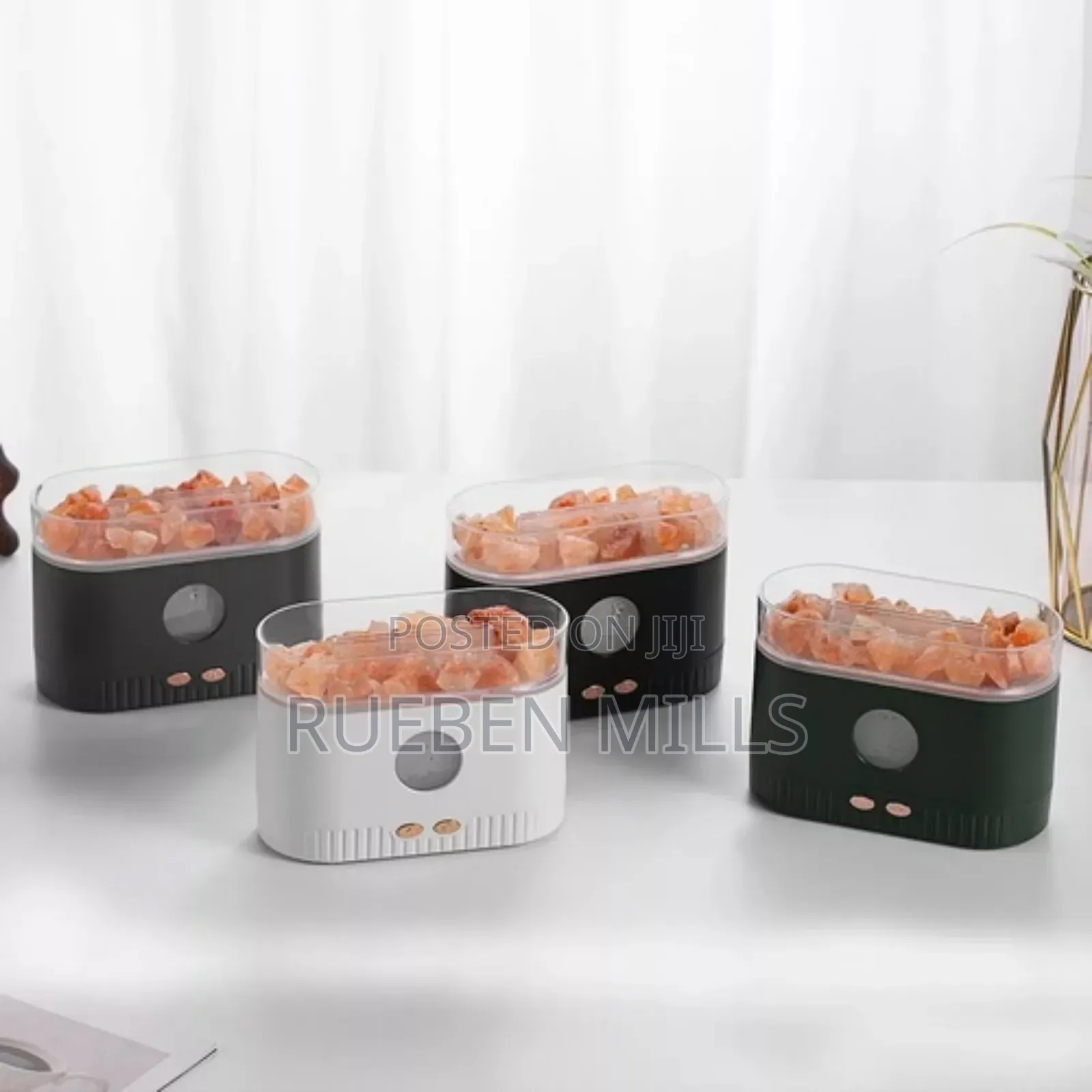 Ultra-Quite Salt Lamp Oil Fragrance Diffuser Humidifier