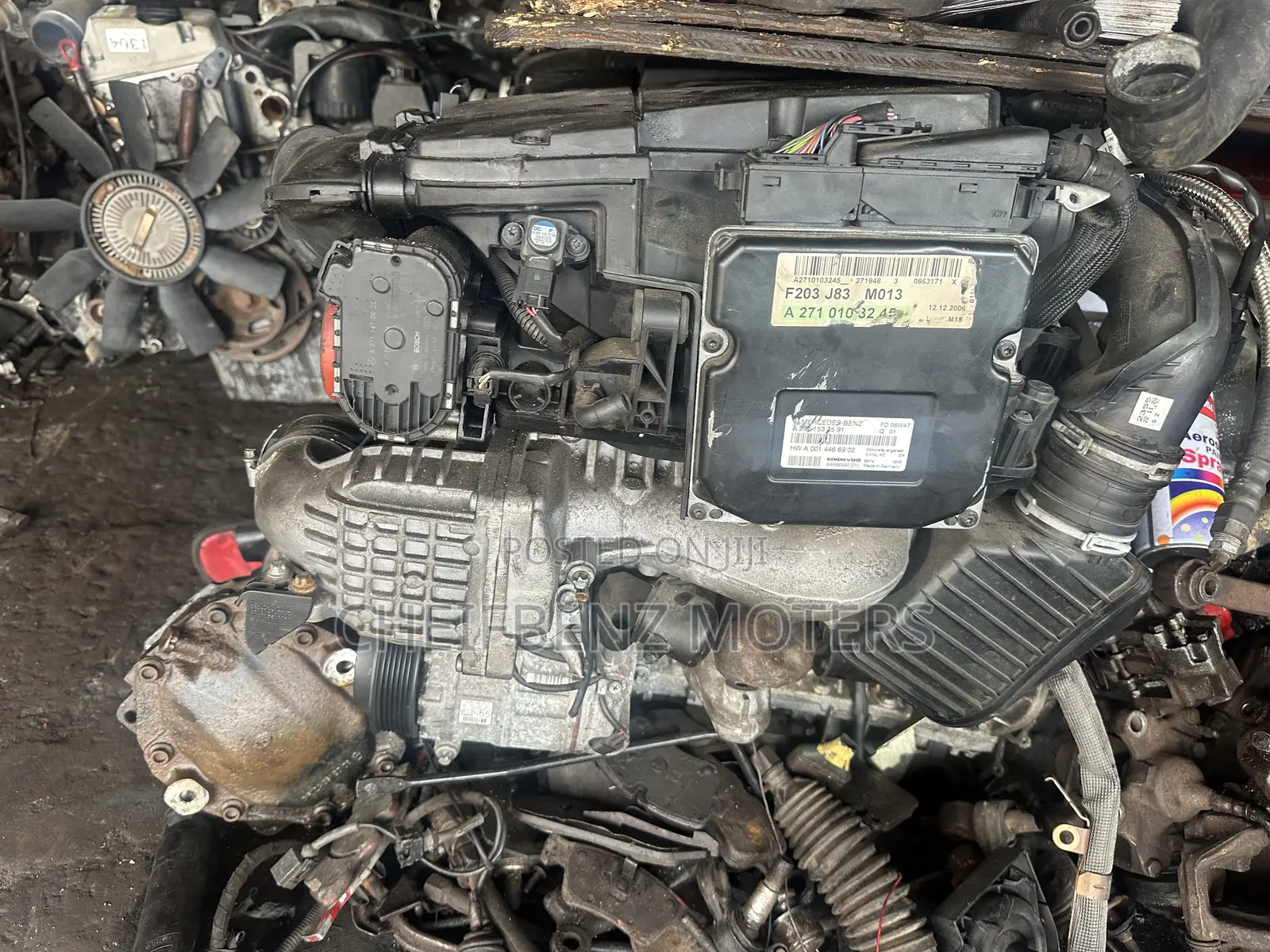Mercedes Benz C180 W203 Complete Engine Available