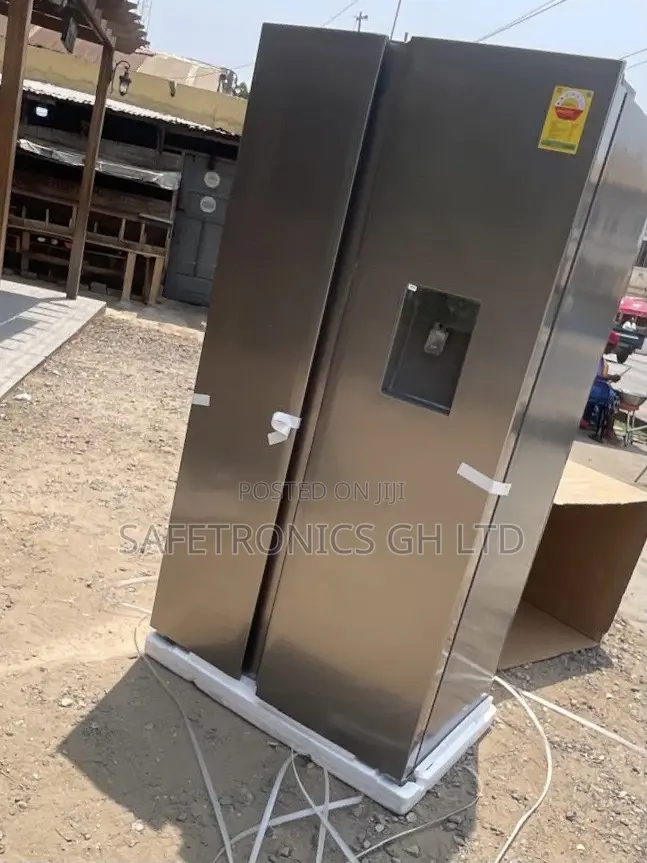 Shop Adjustable TCL Doubledoor Gray Sidebyside Fridge