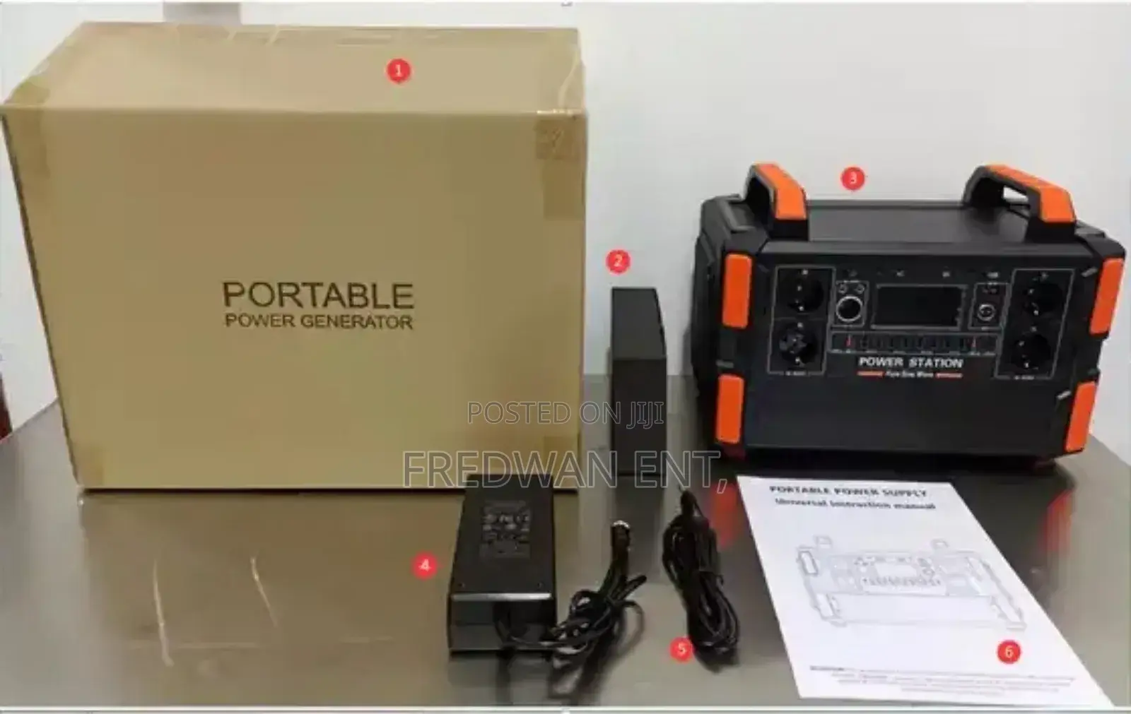 300w Portable Power Station With Solar Panel