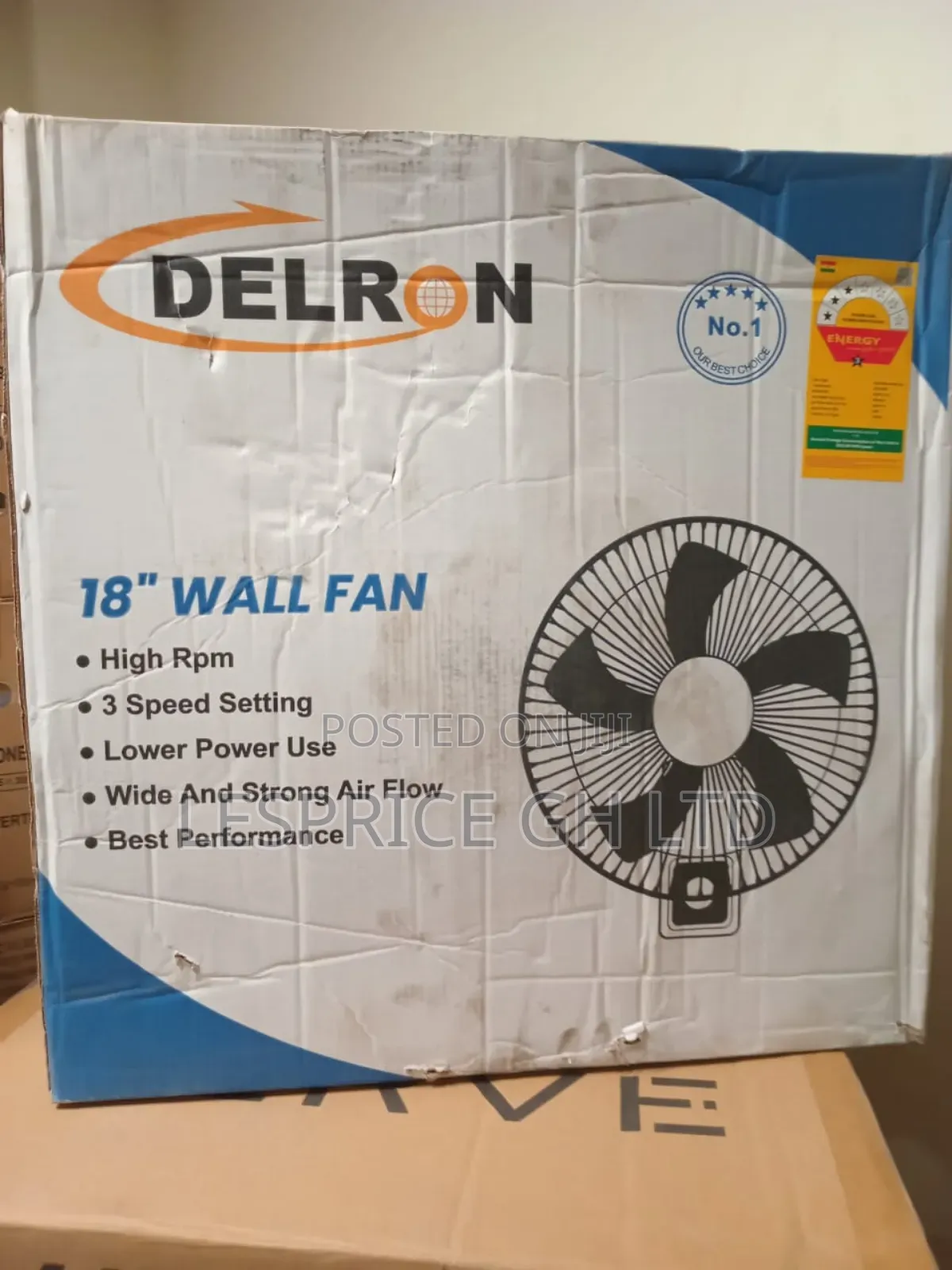 Maximize Comfort: Delron DWF18-01 Fan!