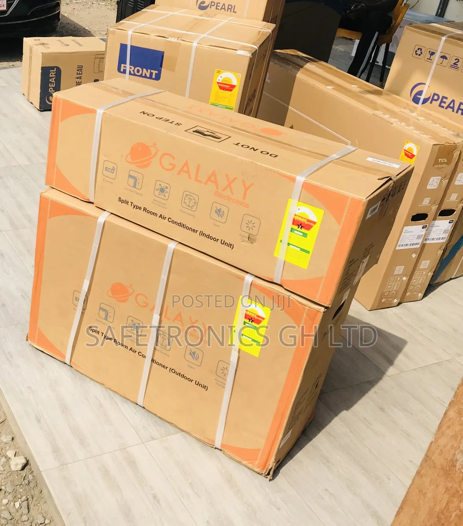 1.5 HP Split Galaxy White Auto Restart Essential AC