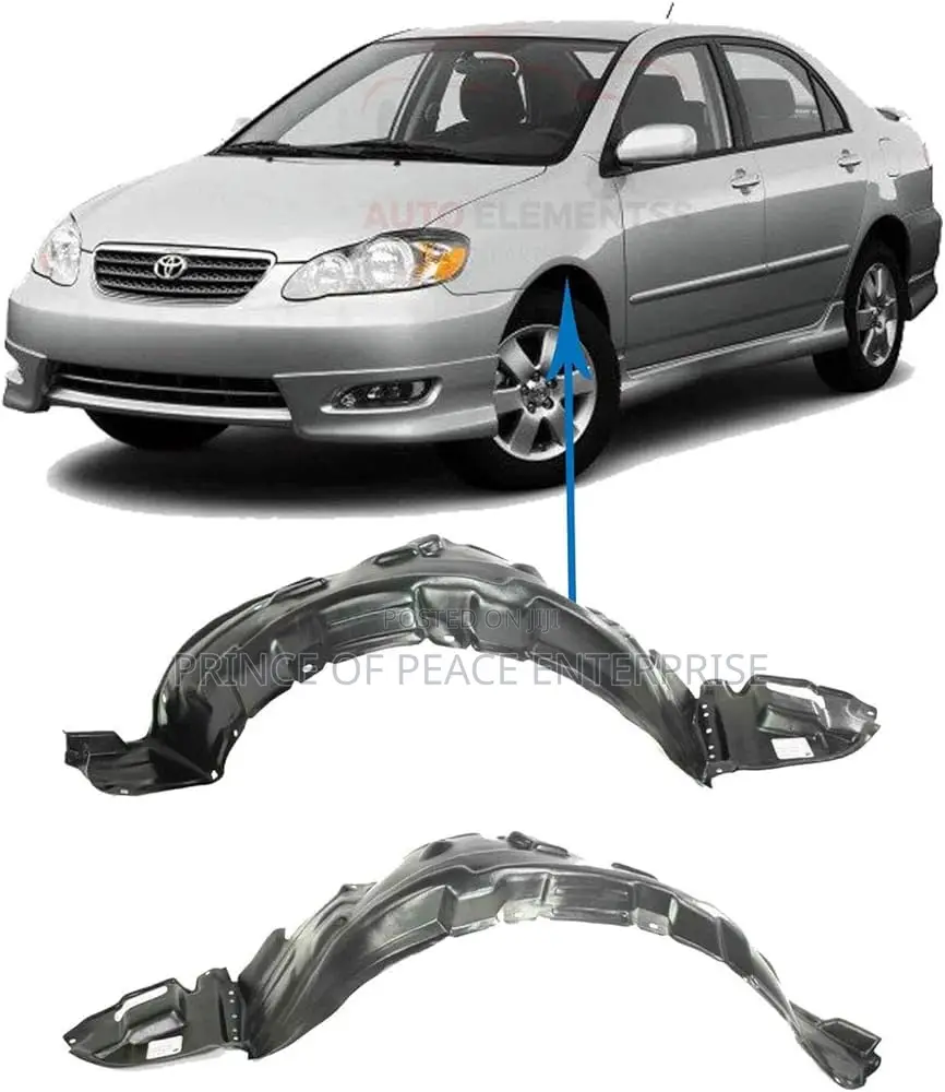 Toyota Corolla 2006 Fender Liners Rubbers