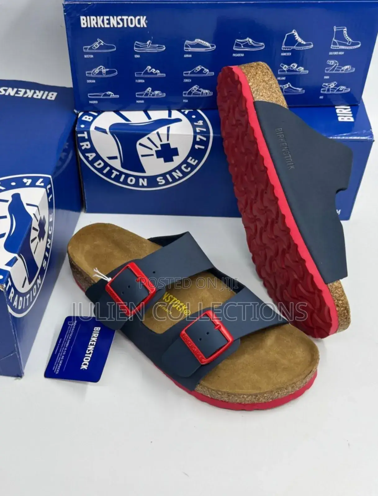 Birkenstock Two Strap Midnight