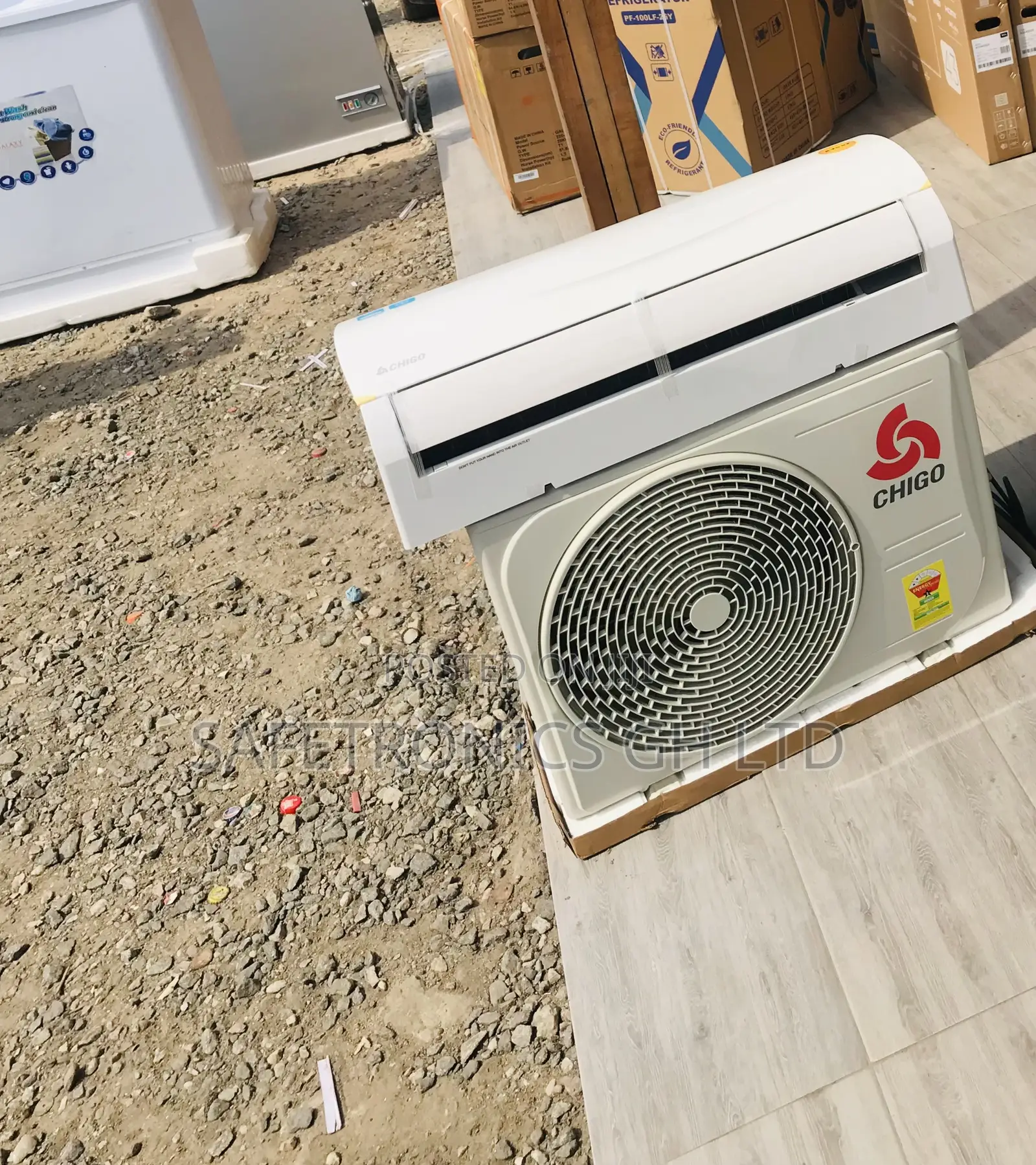 Long Lasting Chigo 1.5 HP R410A Split White AC