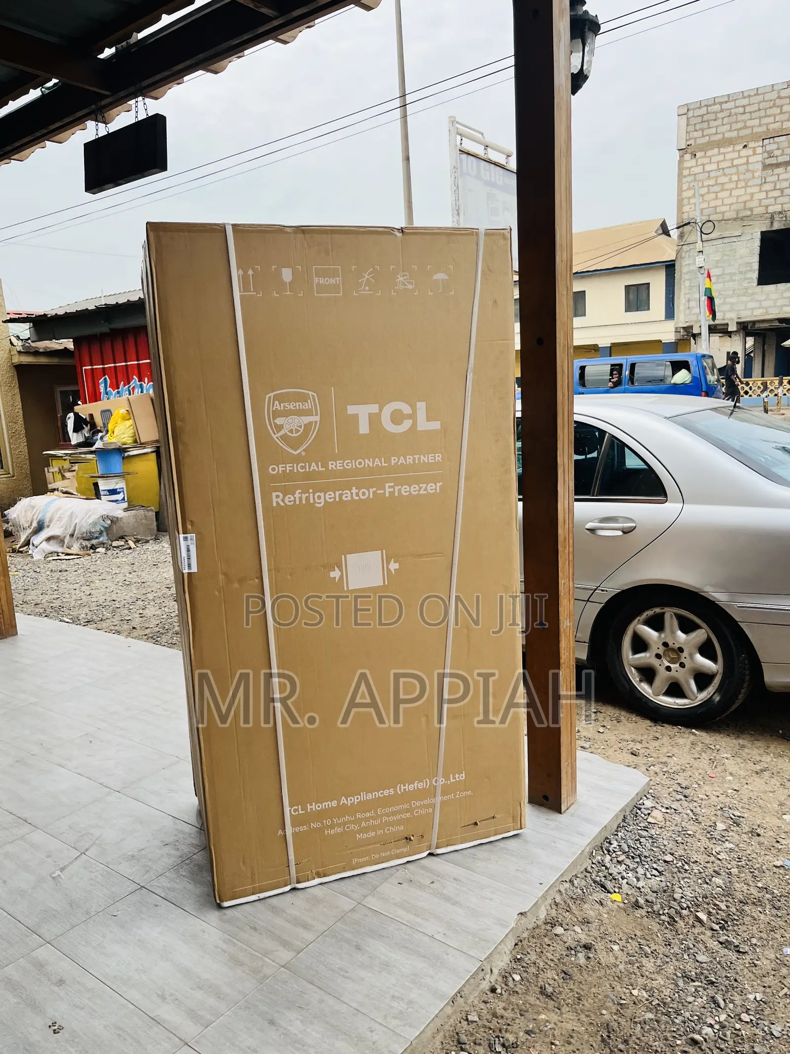 Super Chilling TCL Side by Side Electric Fridge(Gray).