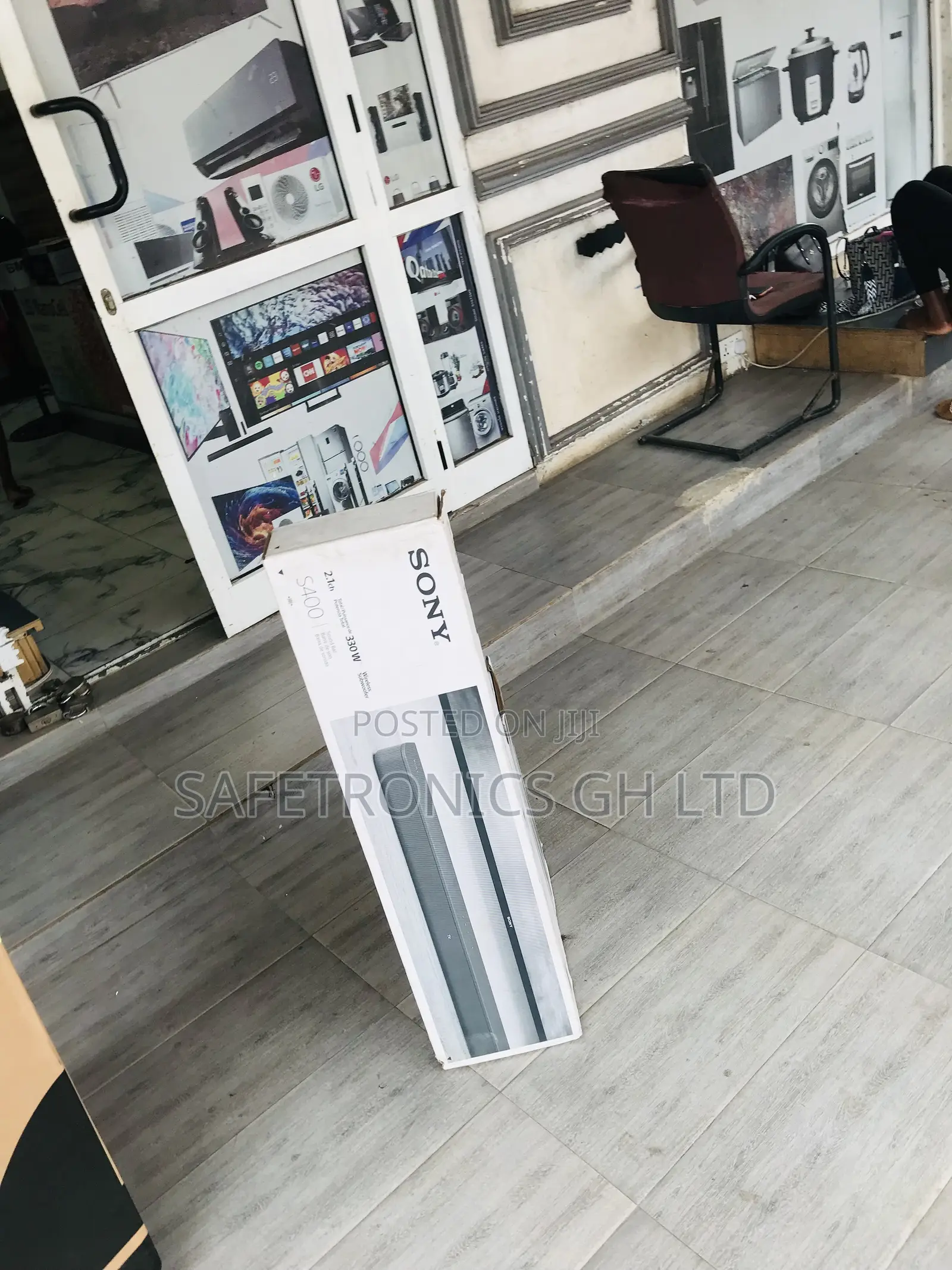 Black Sony Bluetooth 400W 3.1ch HT-S400 Soundbar