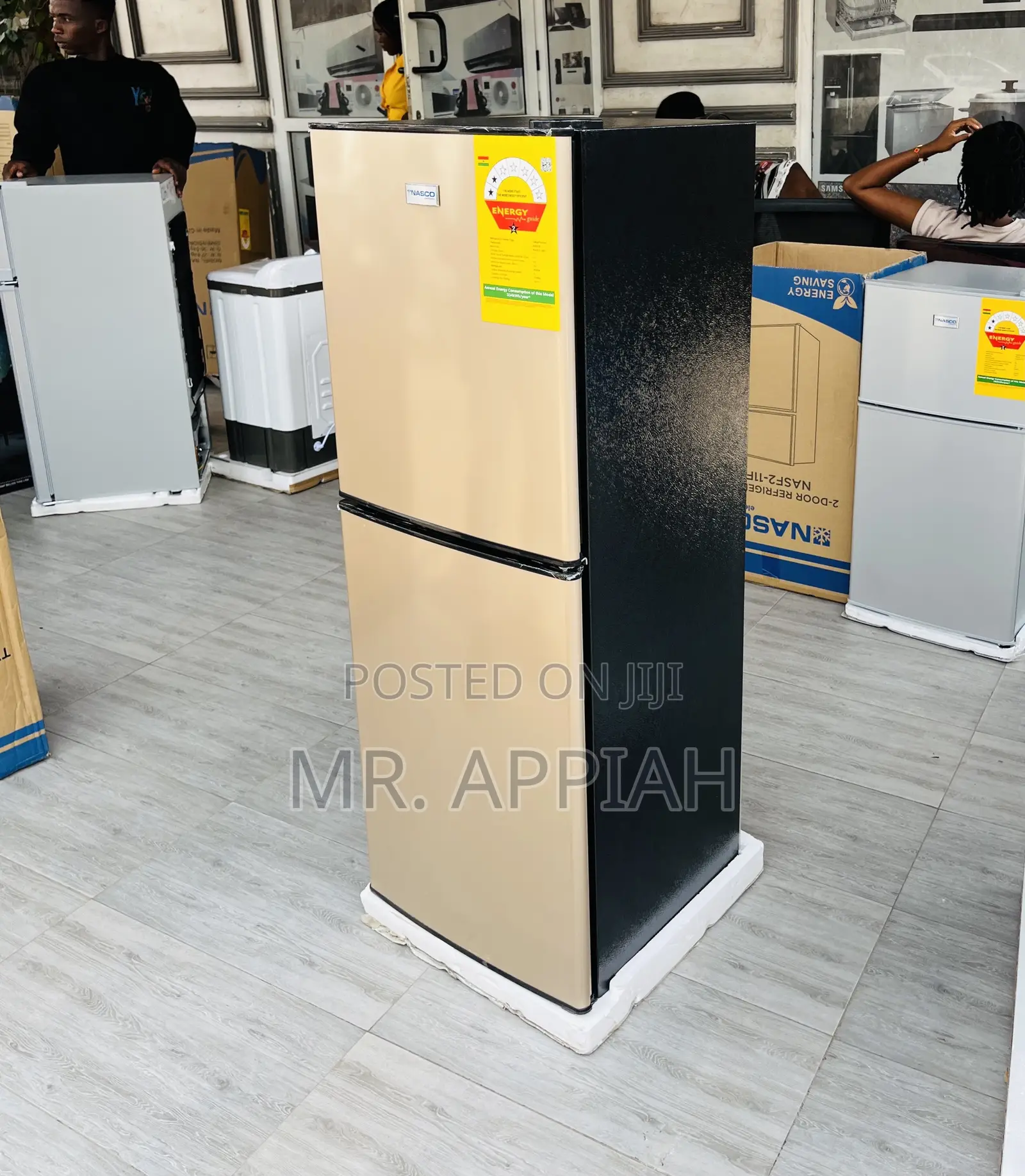 Extremely Cooling Nasco D2-18fl 2 Door Fridge(136ltr)