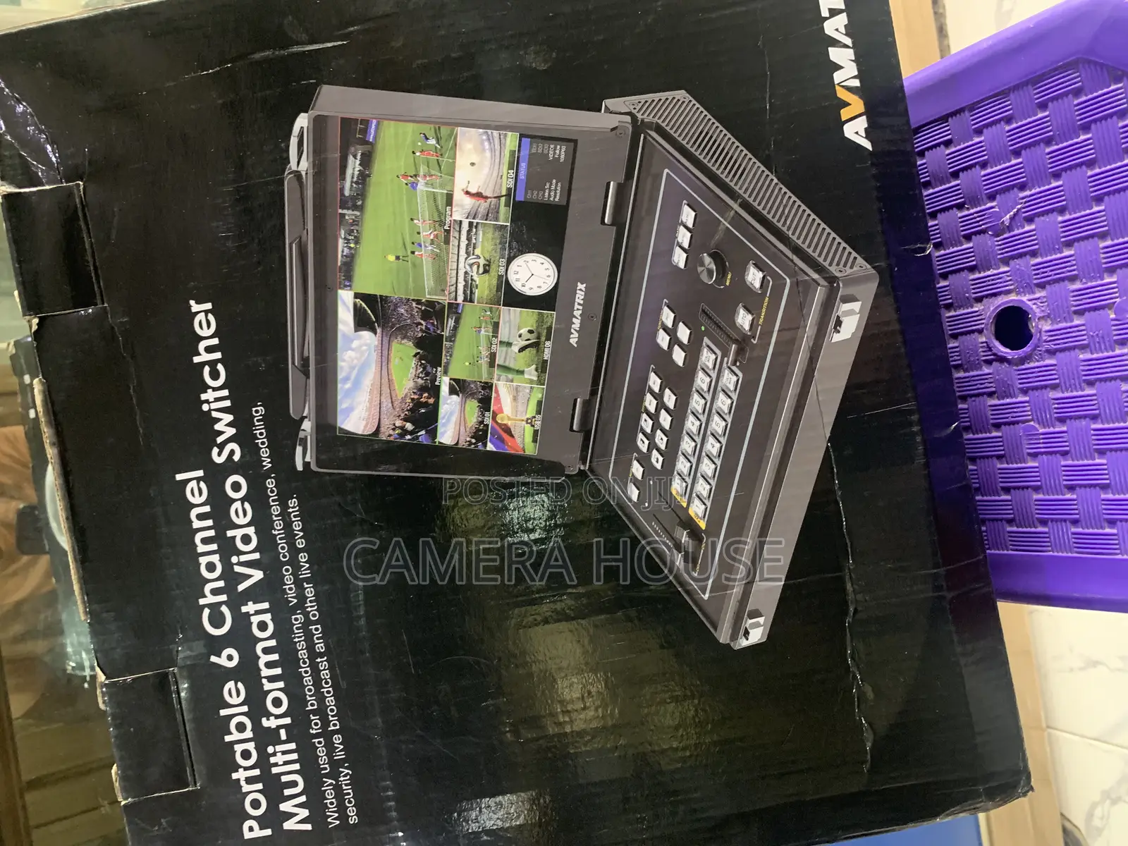 Avmatrix Pvs0613u 6-Channel Portable Switcher