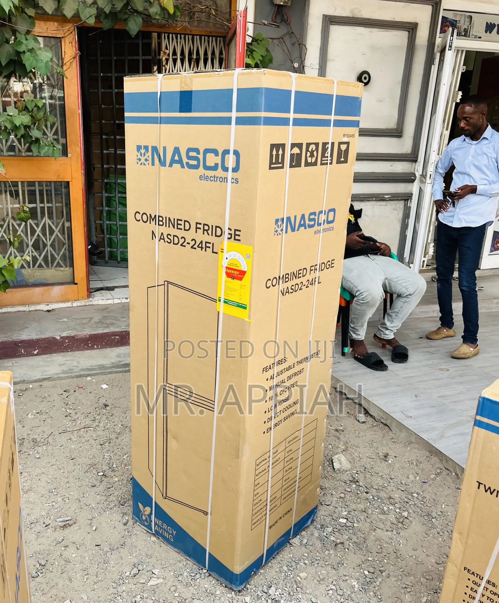 Quality Nasco D2-24fl(196ltr)Double Door Electric Fridge