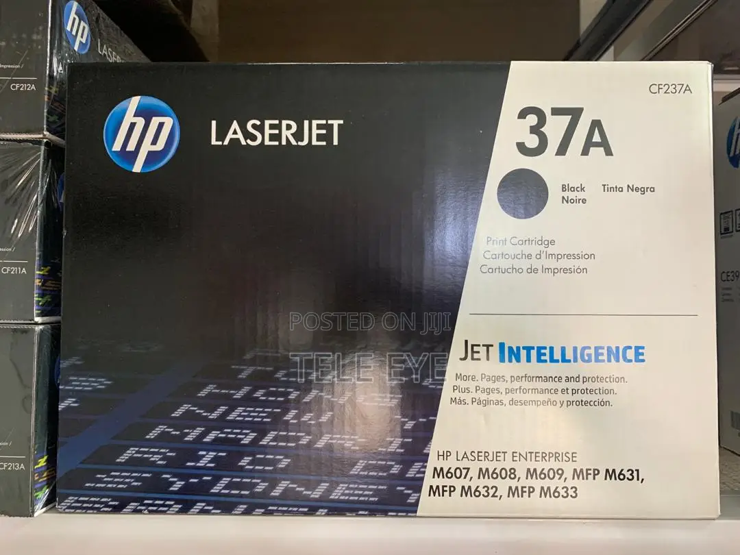 Hp 37a Black Laserjet Toner Cartridge, Cf237a