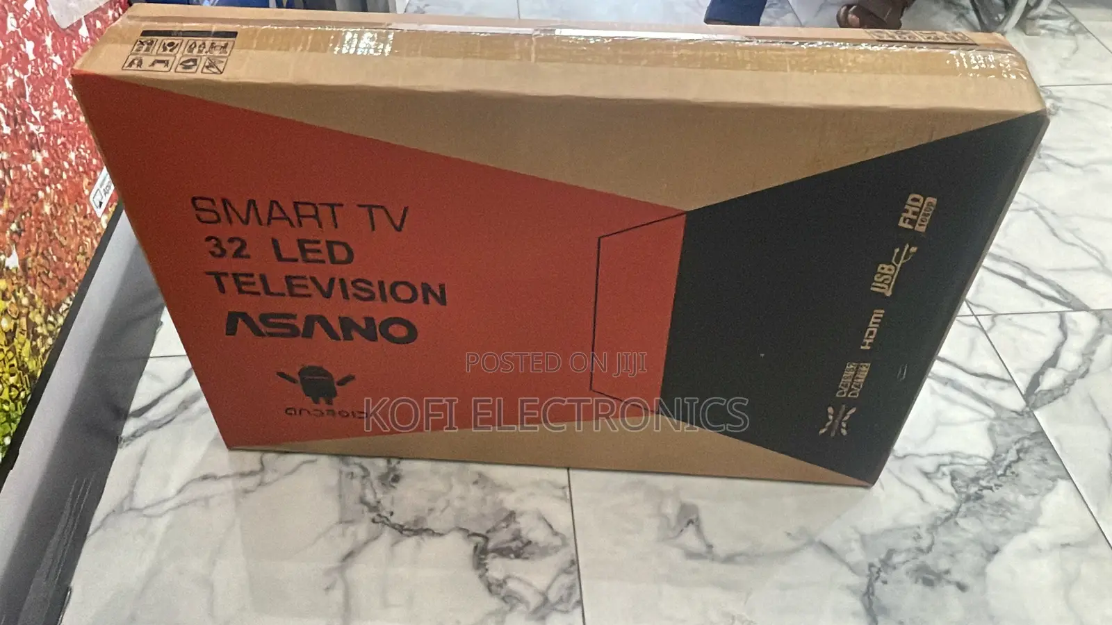 Full HD TV Asano 32'' Smart(Available In Stock)