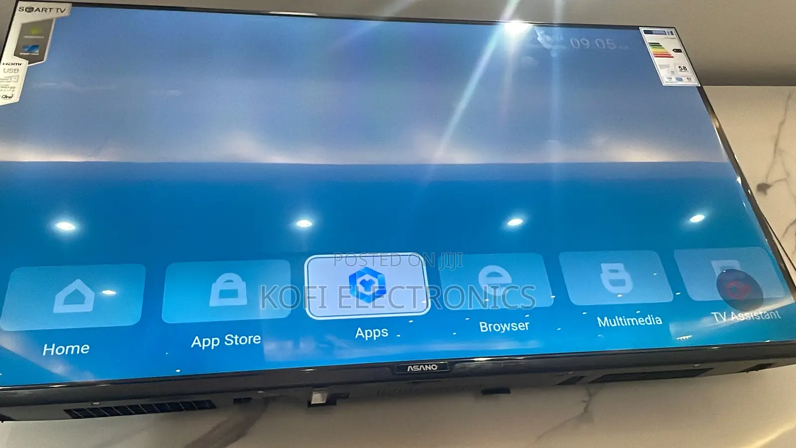 Full HD TV Asano 32'' Smart(Available In Stock)