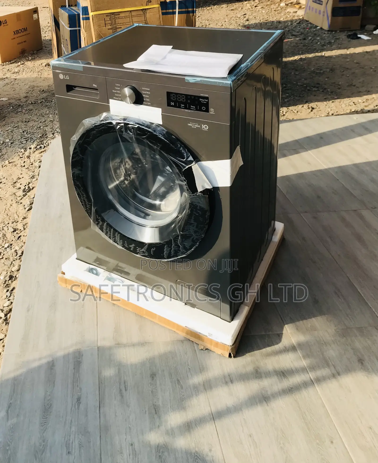Fast Wash LG Front Load Fullauto Inverter 8kg Washingmachine