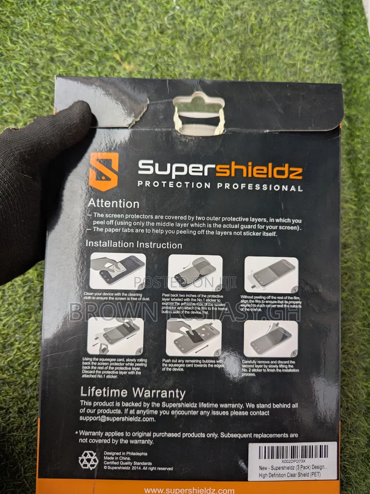 3 in 1 Super Shieldz Protector for 10.1 Tablet or iPad