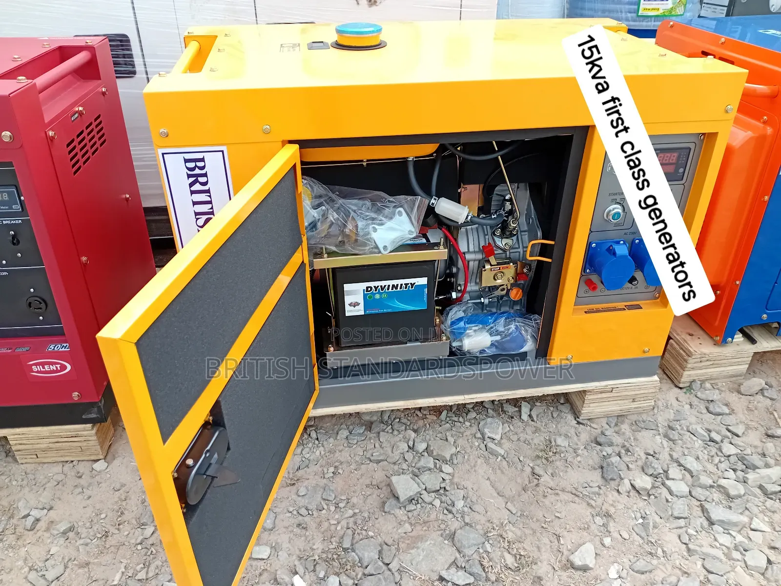 High Quality Rated Engine Generator Silent