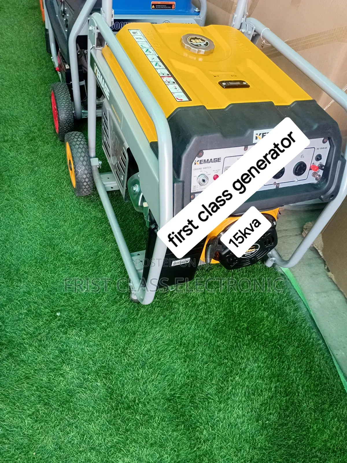 Compact 15kva 16500watts Petrol Generator