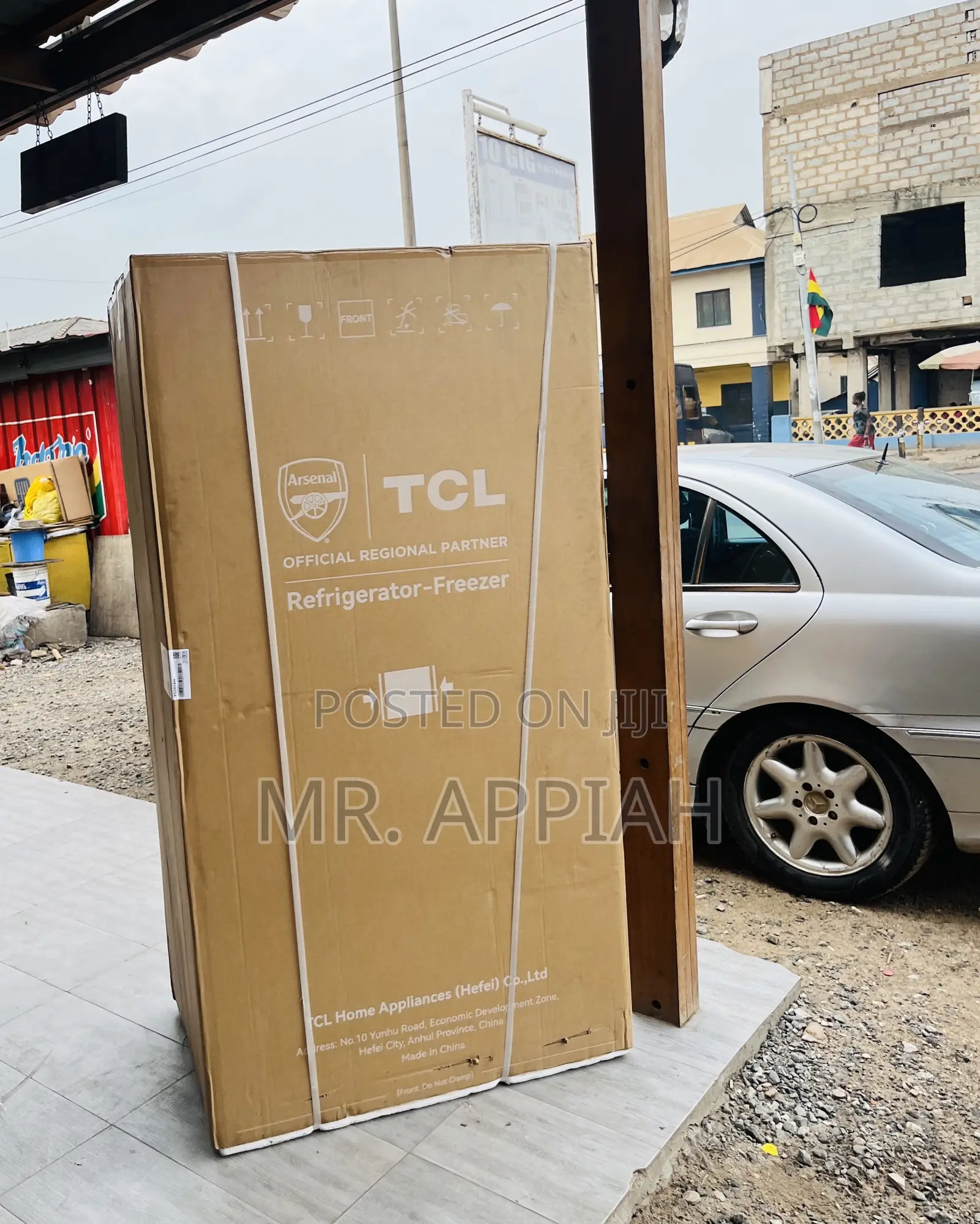 Purchase Classic TCL Side by Side Electric Fridge(Gray).