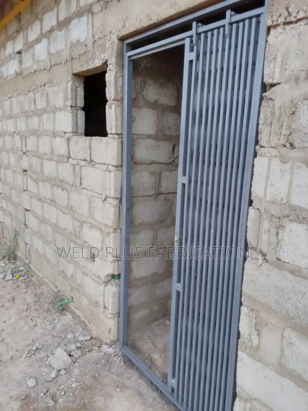 Collapsible Door Burglar Proof