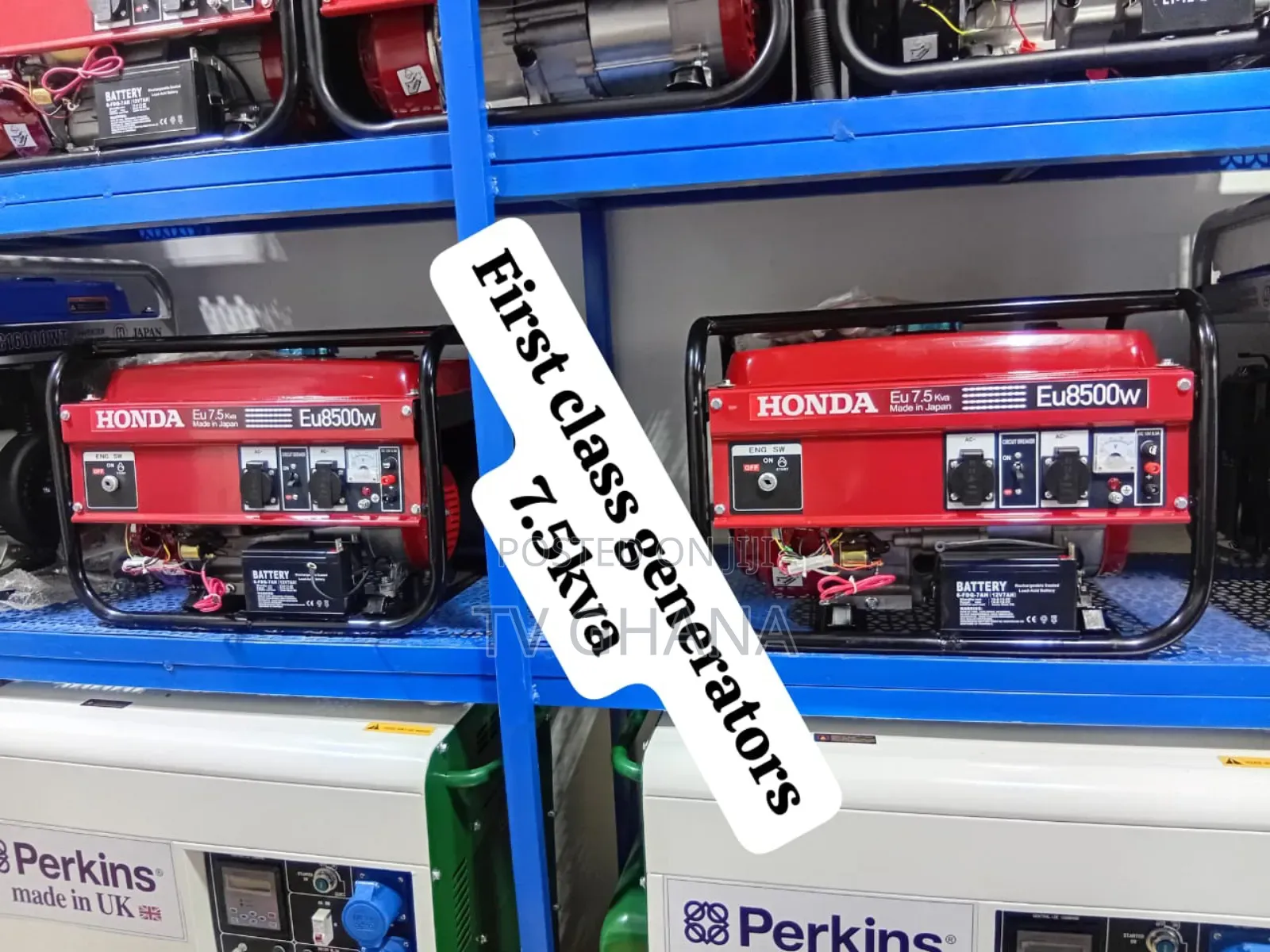 Generator 7.5kva Honda 8500watt Keystart