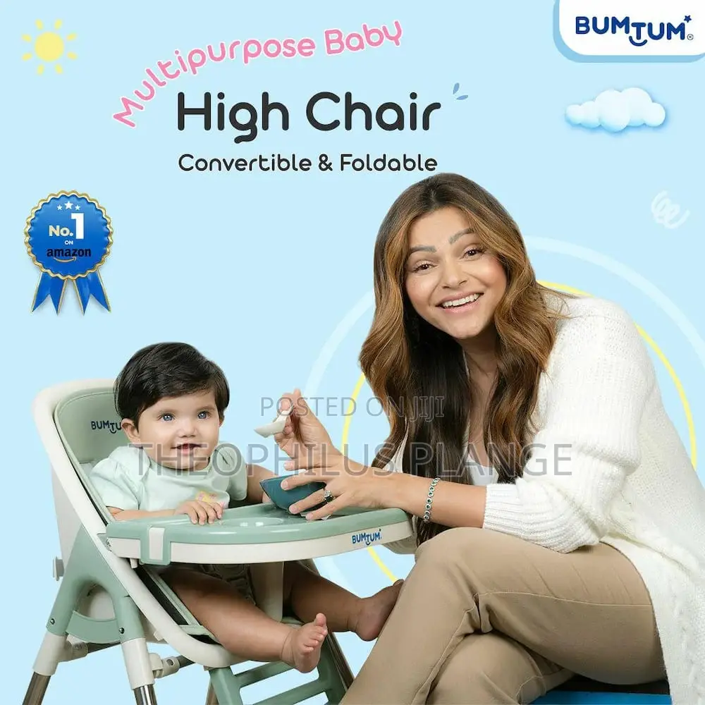 Multipurpose High Baby Feeding Table And Chair