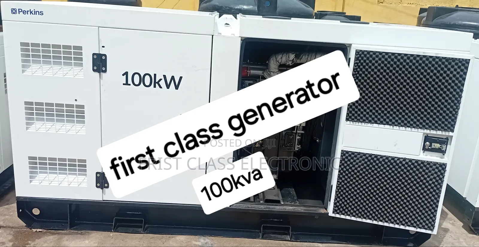Top Notch 100kva Silent Diesel Generator