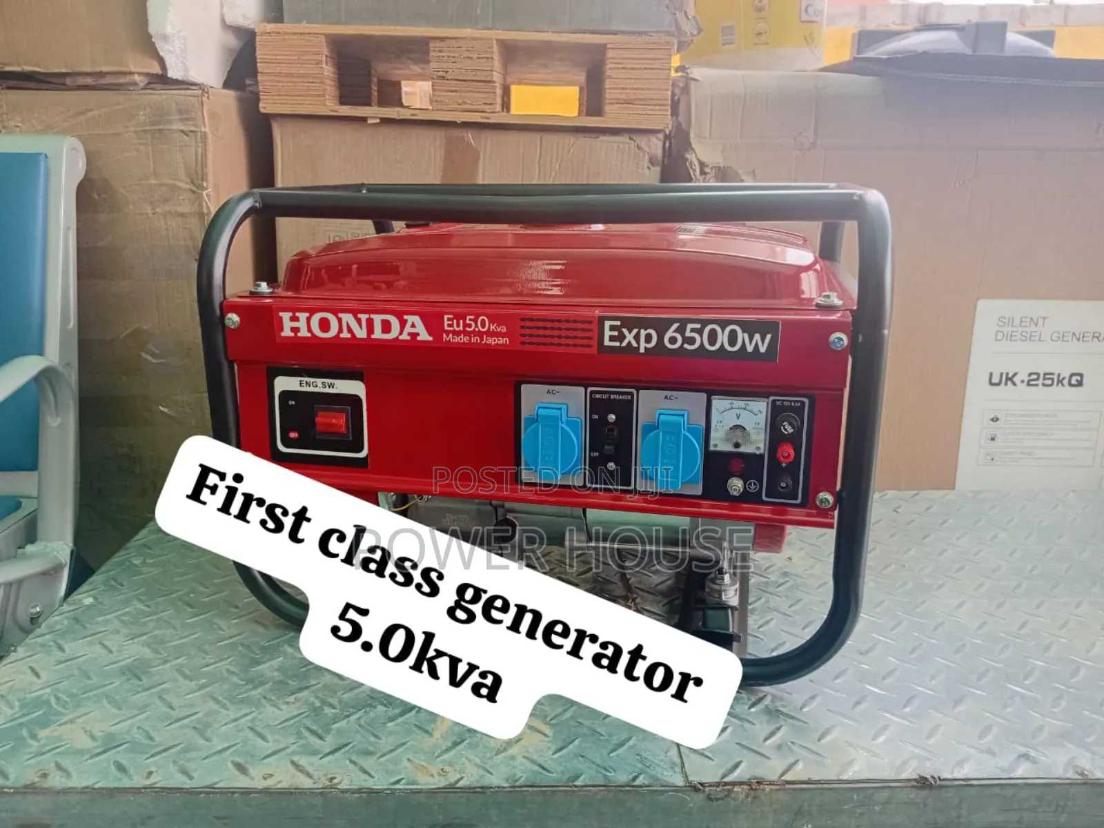 Smaller Size 5kva Honda Silent Petrol Generator 7.5kva Power