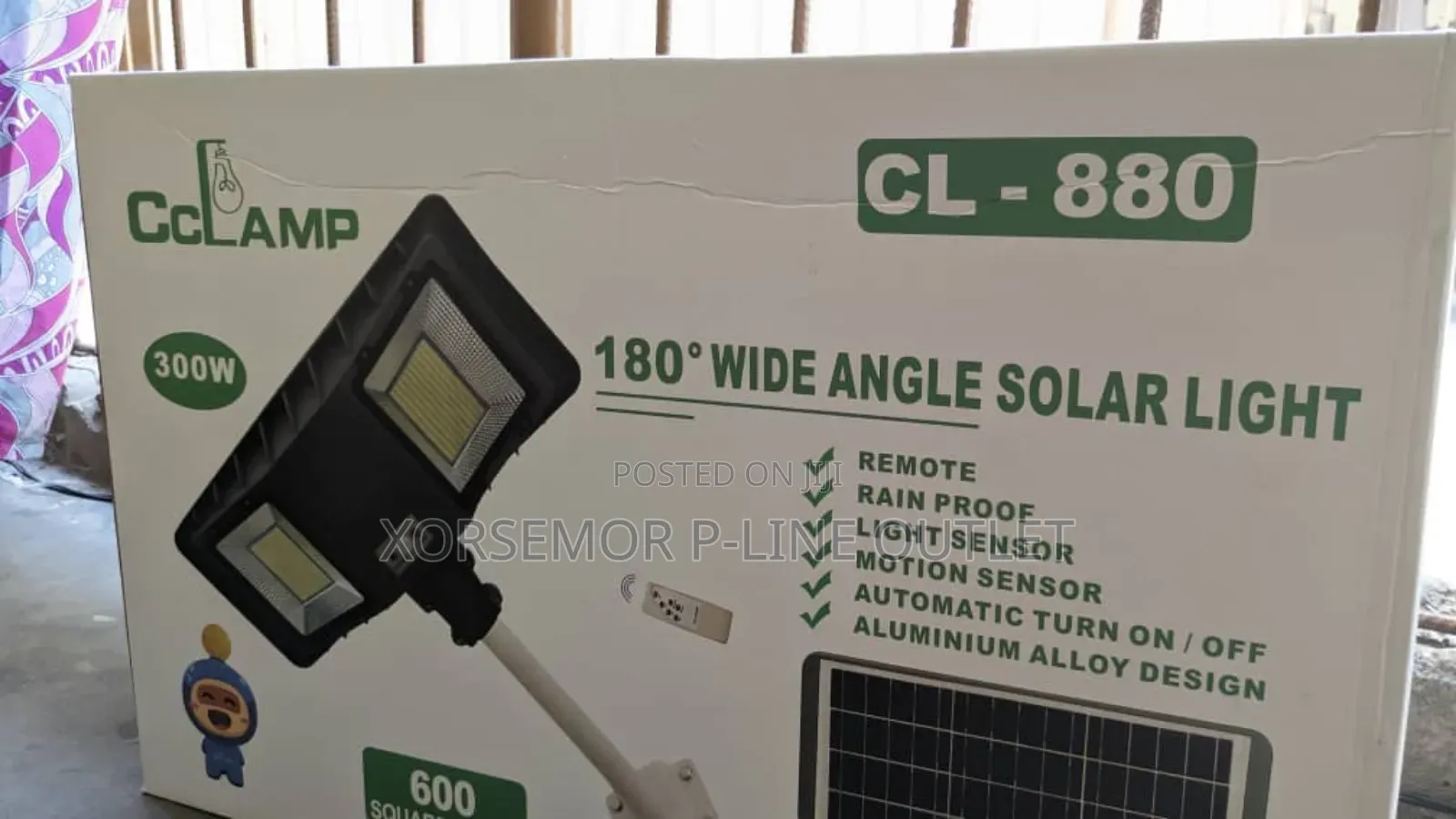 Cclamp Cl-880 300w Solar Light
