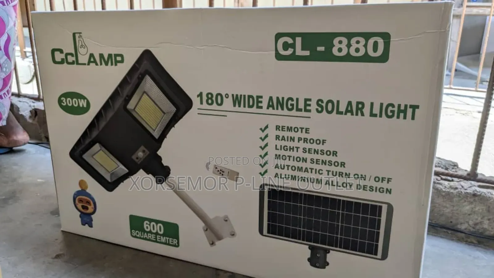 Cclamp Cl-880 300w Solar Light