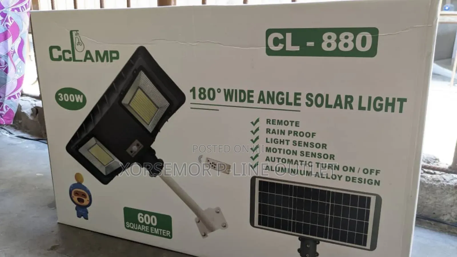 Cclamp Cl-880 300w Solar Light