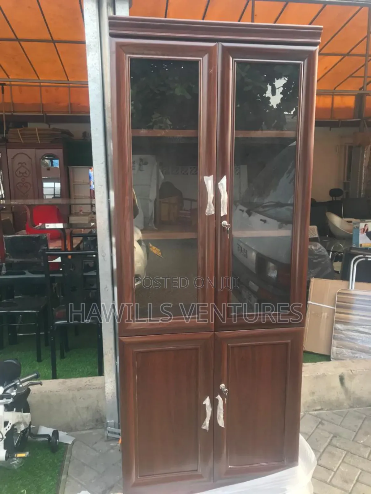Wooden File Cabinet