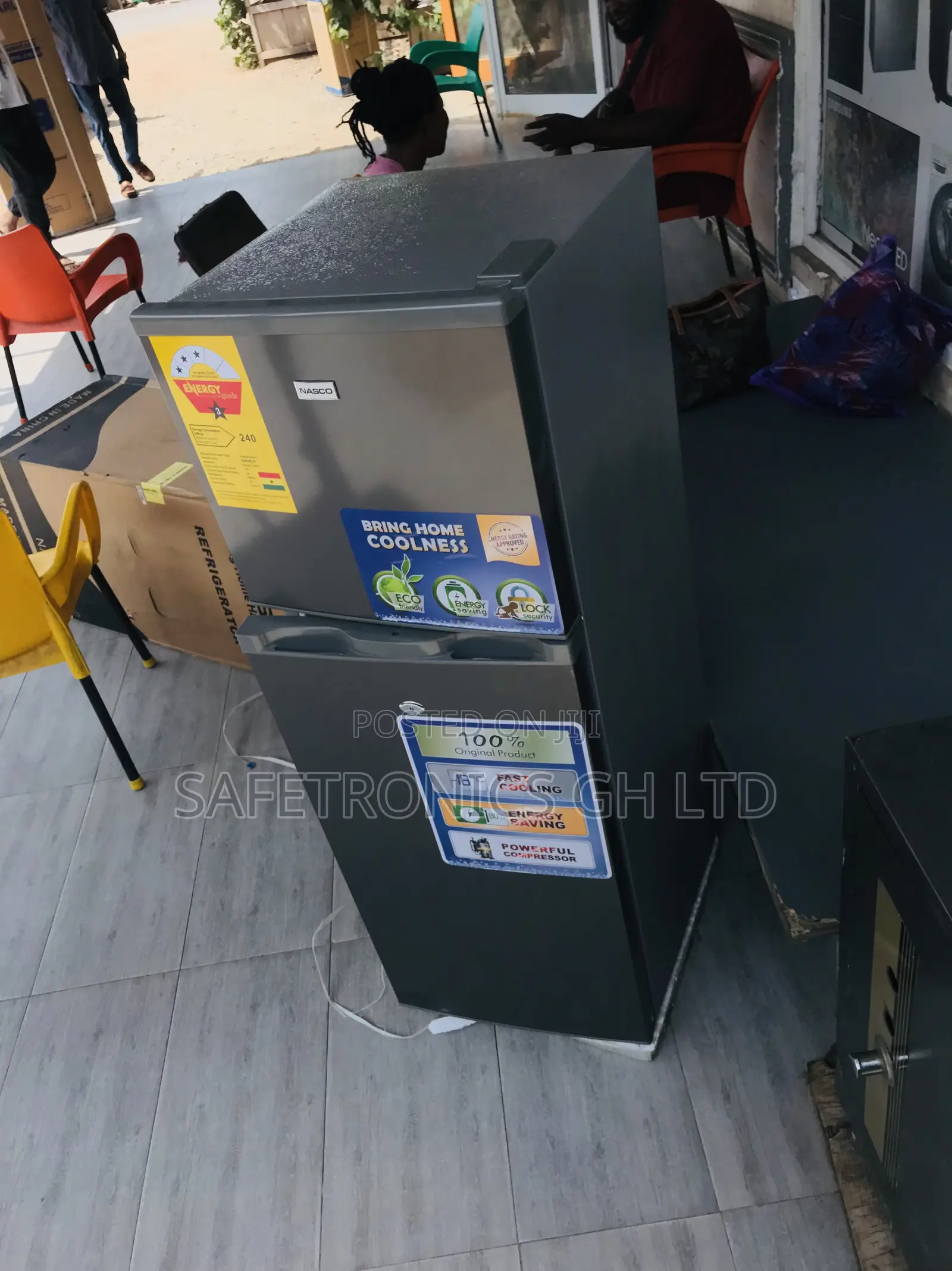 136 Liters Doubledoor Top Freezer Nasf2-18kd Nasco Fridge