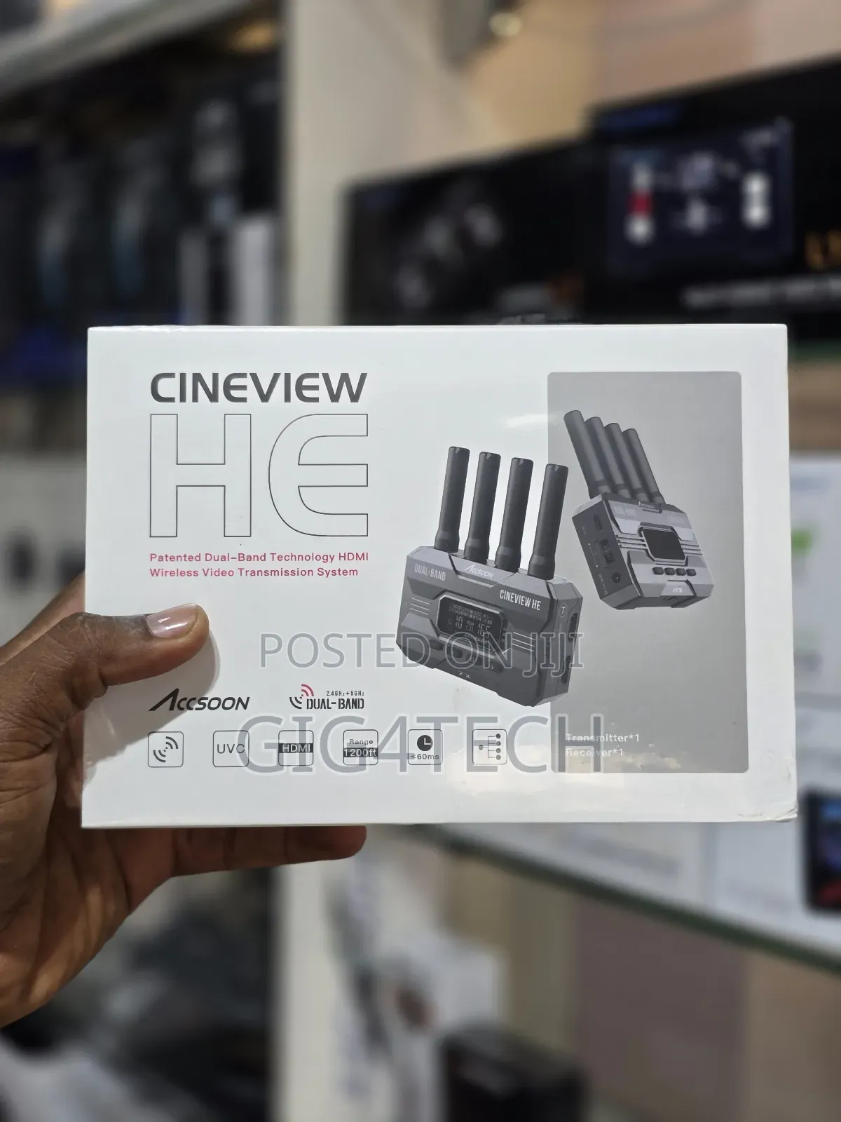 Accsoon Cineview Dual Band Transmitter and Receiver 1200ft