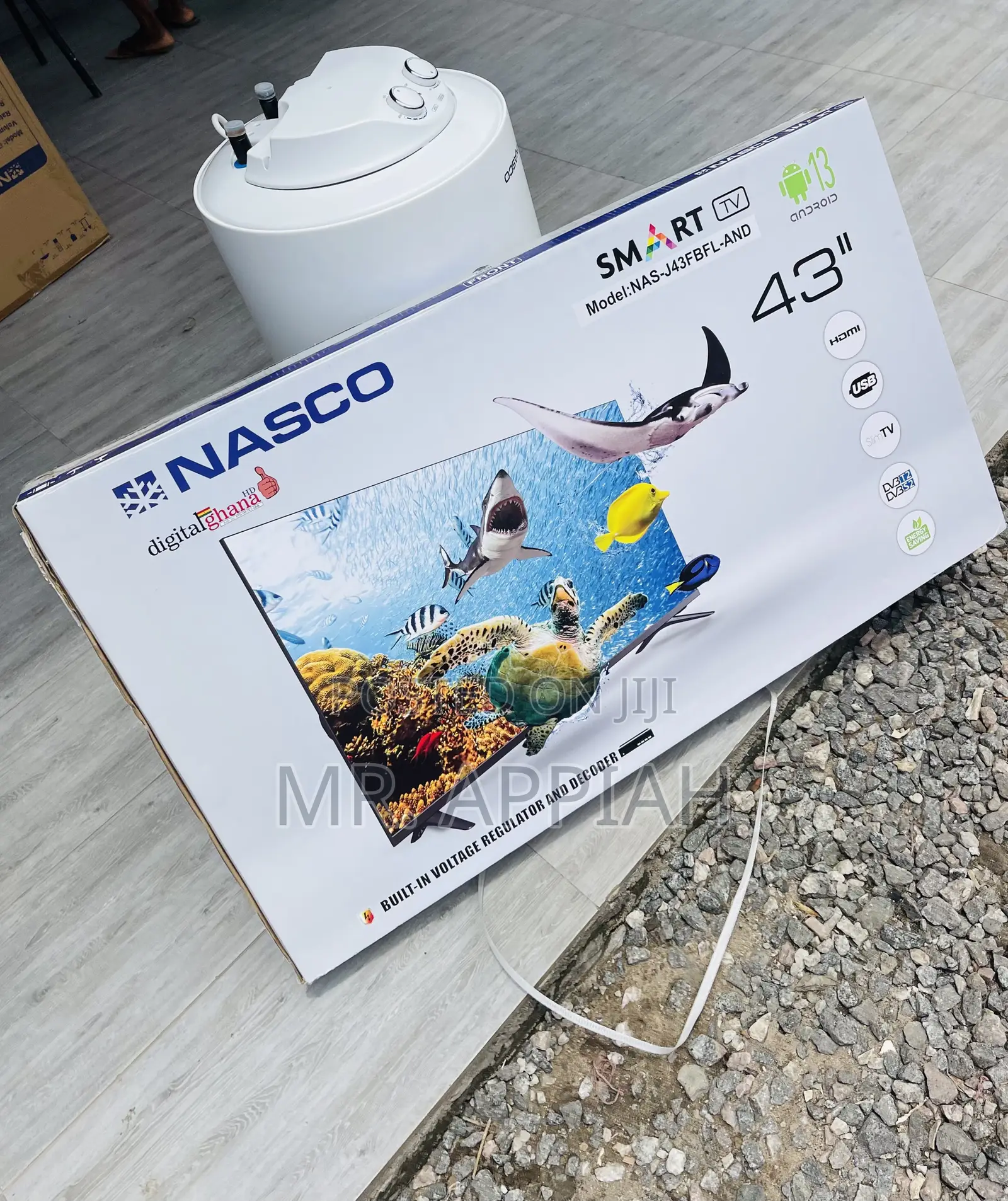 Classic Nasco 43 Inch Full Hd Screen Television(Black).