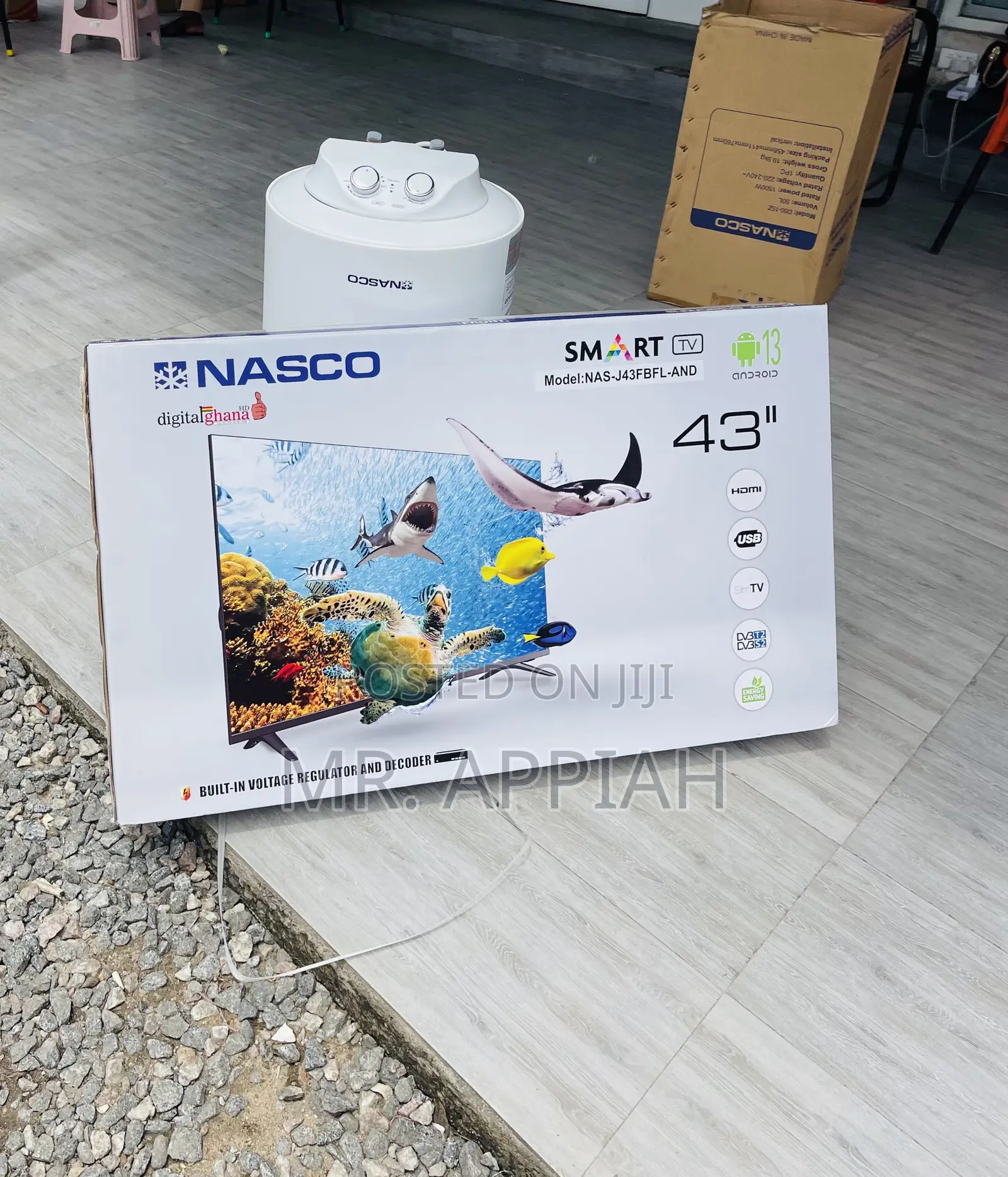 Unique Nasco 43 Inch Full Hd Digital Satellite Screen Tv.