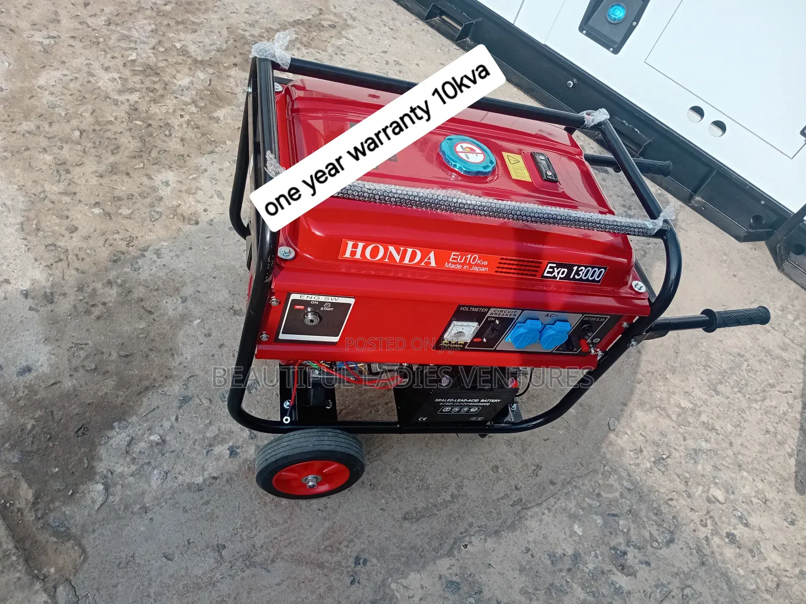 High Capacity Rated Engine Generator