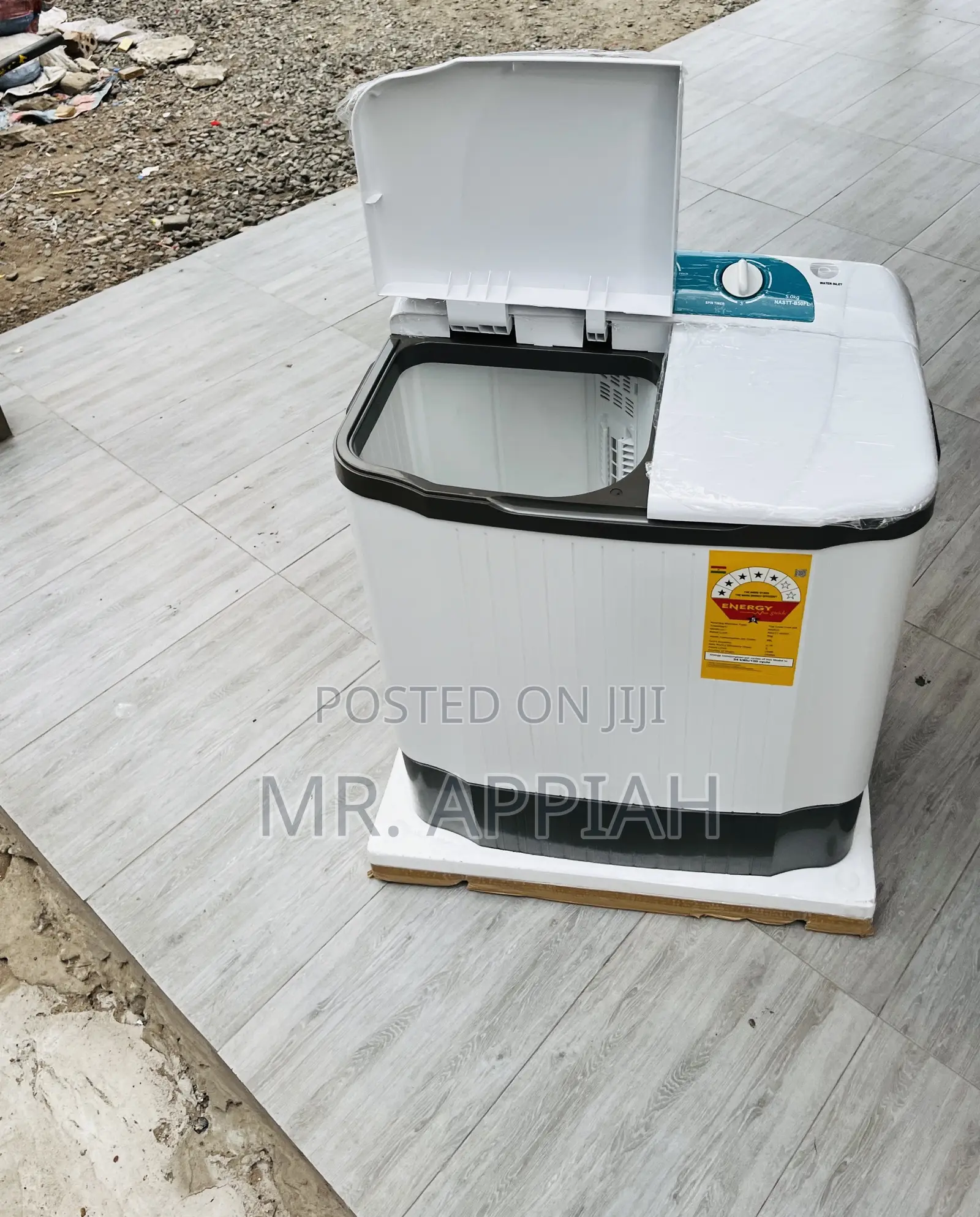 Purchase Nasco 5kg Semi-Auto Electric Washing Machine.