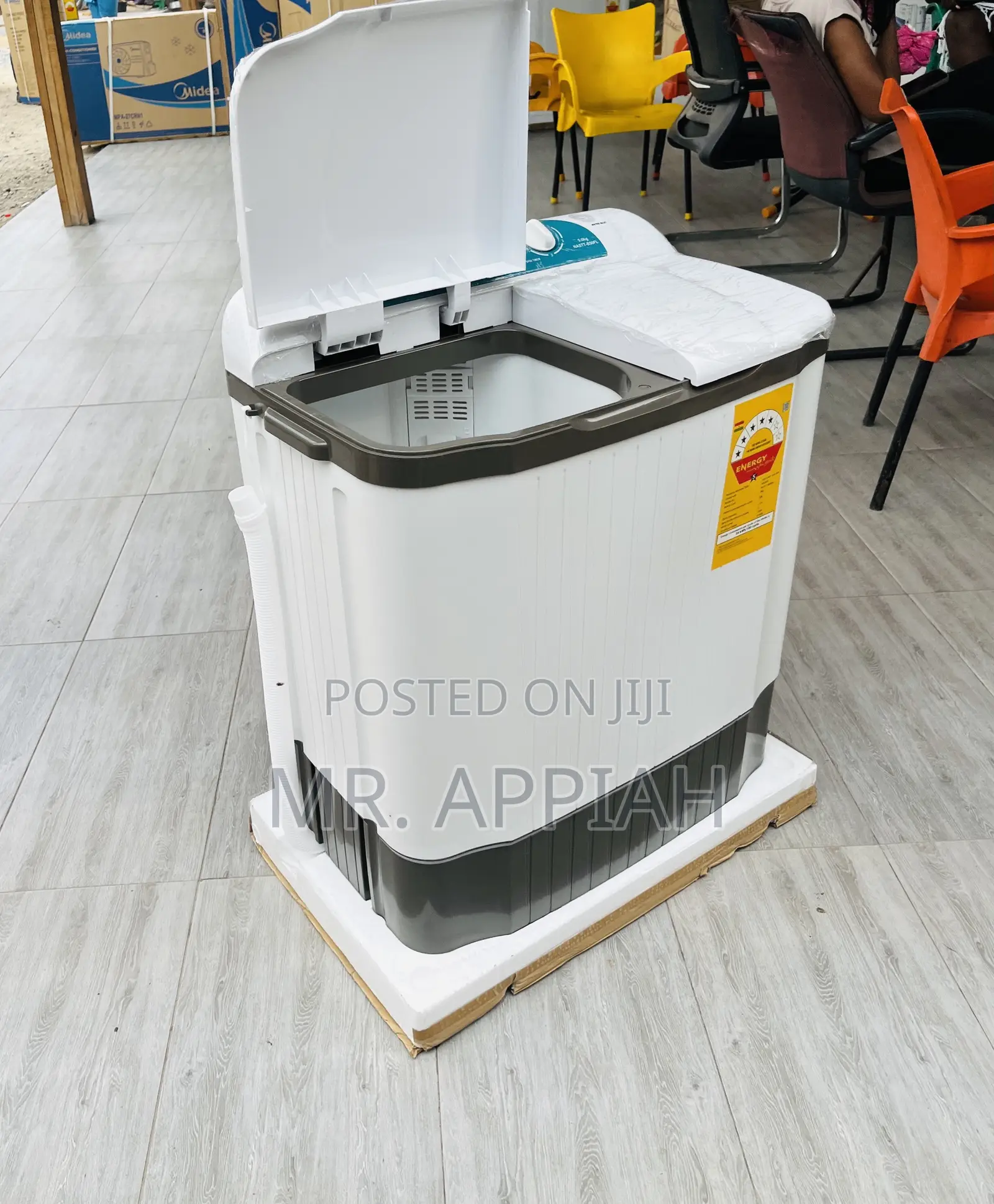 Purchase Unique Nasco 5kg Semi-Auto Washing Machine.