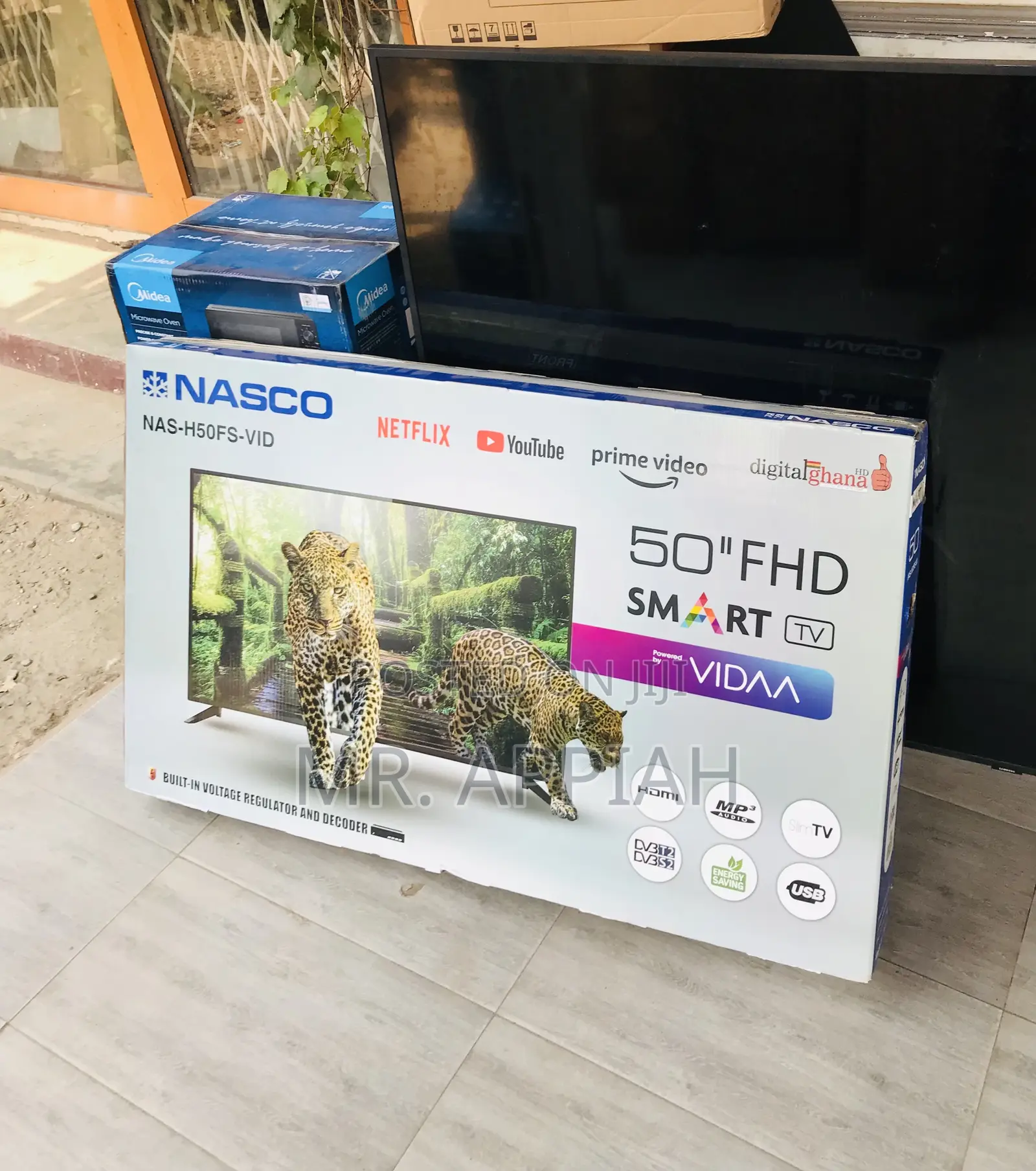 Lovely Design Nasco 50” Digital Satellite Smart Screen Tv.