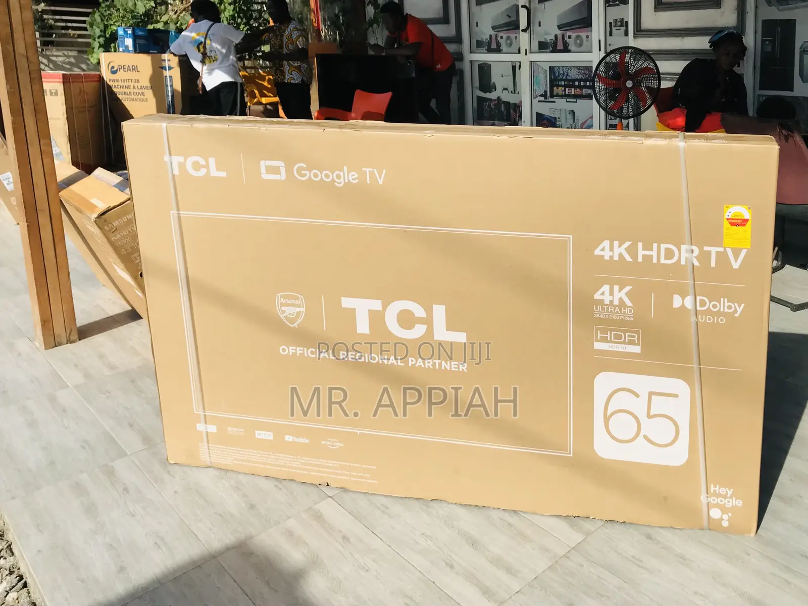 Newest in Stock TCL 65p635 65” HDR Smart Television.