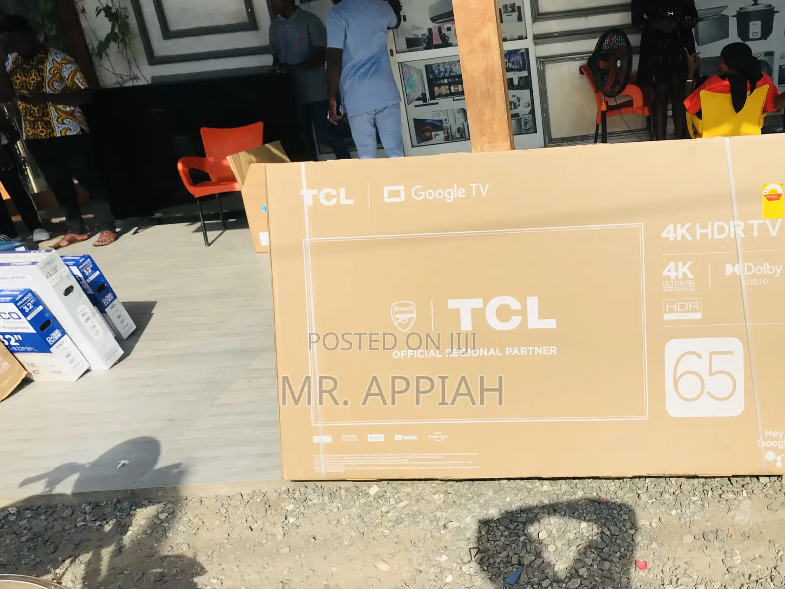 Newest in Stock TCL 65p635 65” HDR Smart Television.