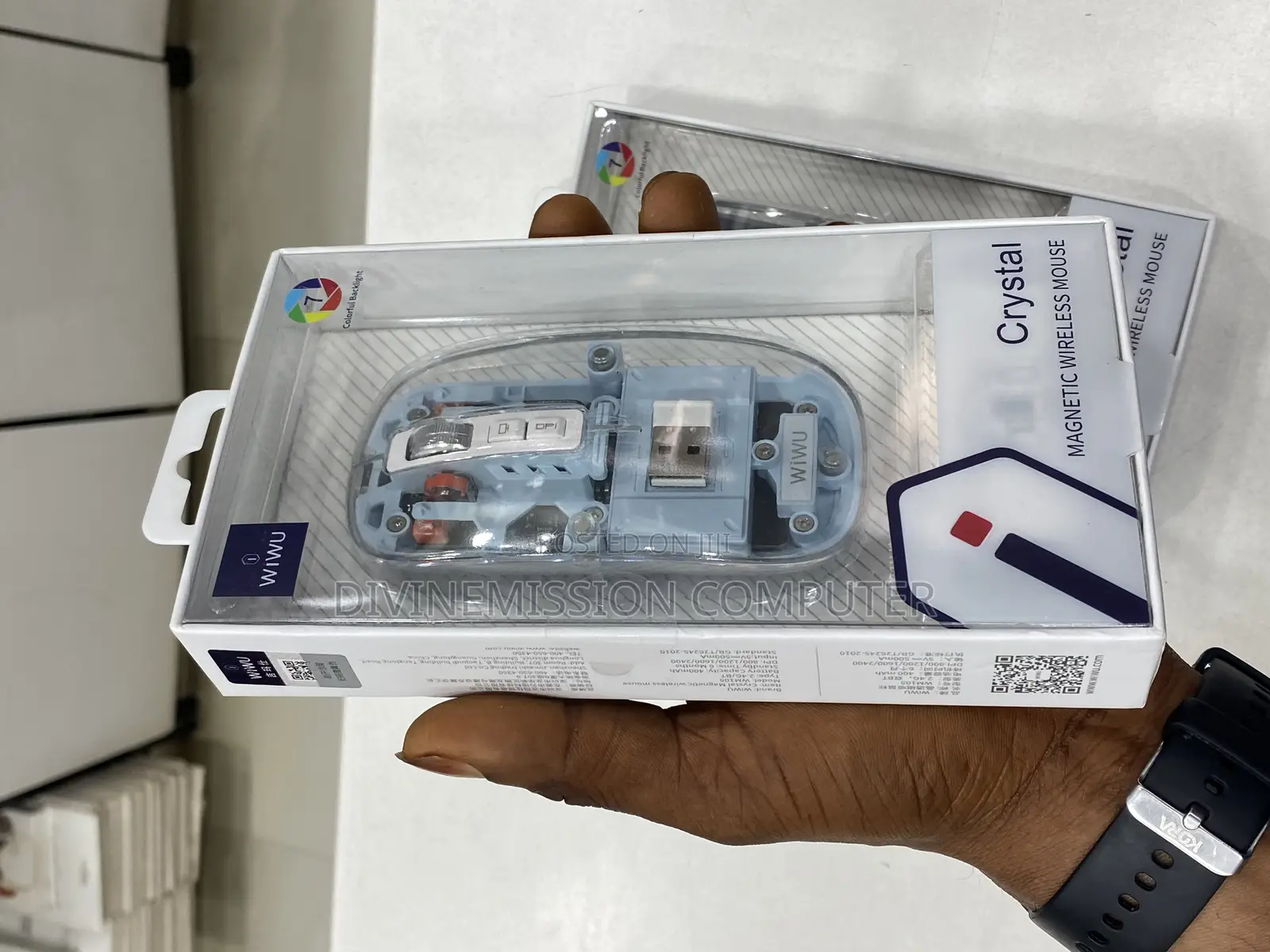 Wiwu, Crystal Magnetic Wireless Bluetooth Mouse