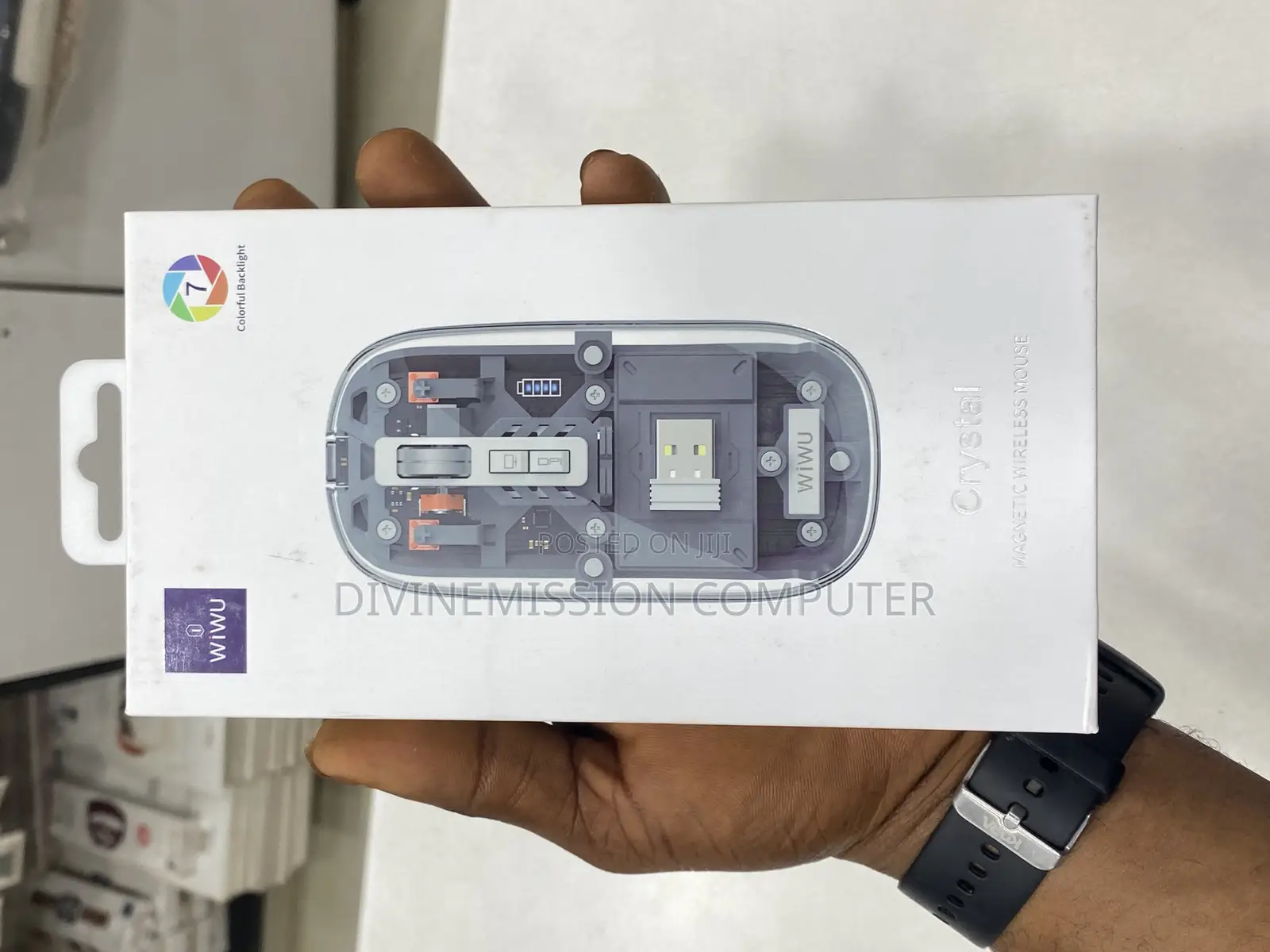 Wiwu, Crystal Magnetic Wireless Bluetooth Mouse