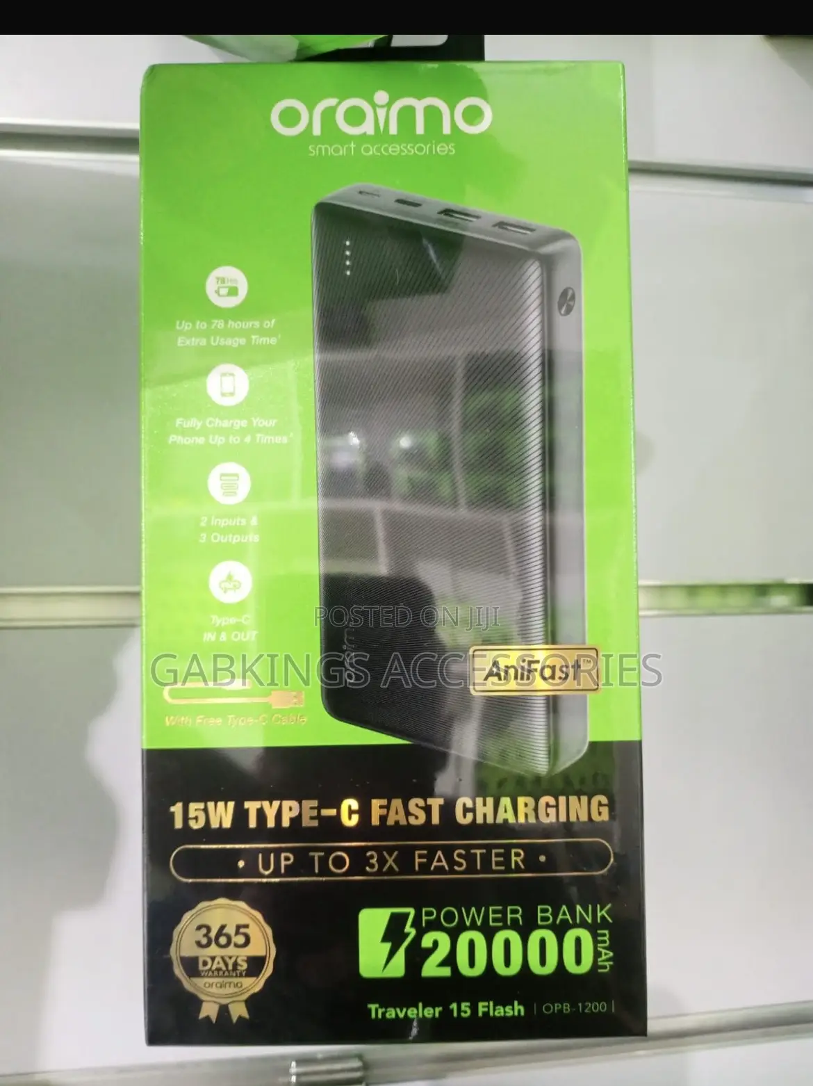 Oraimo Traveler 15 20,000mah