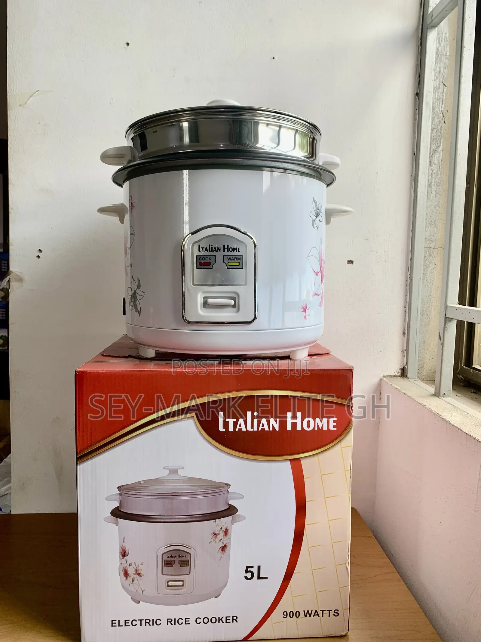 5l Italian Home Rice Cooker With Steamer