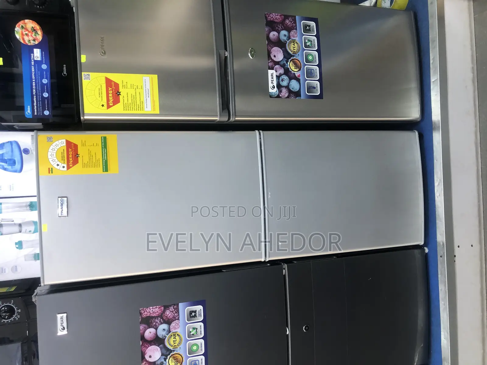 Nasco Bottom Freezer 158 Liters With Two Doors Available