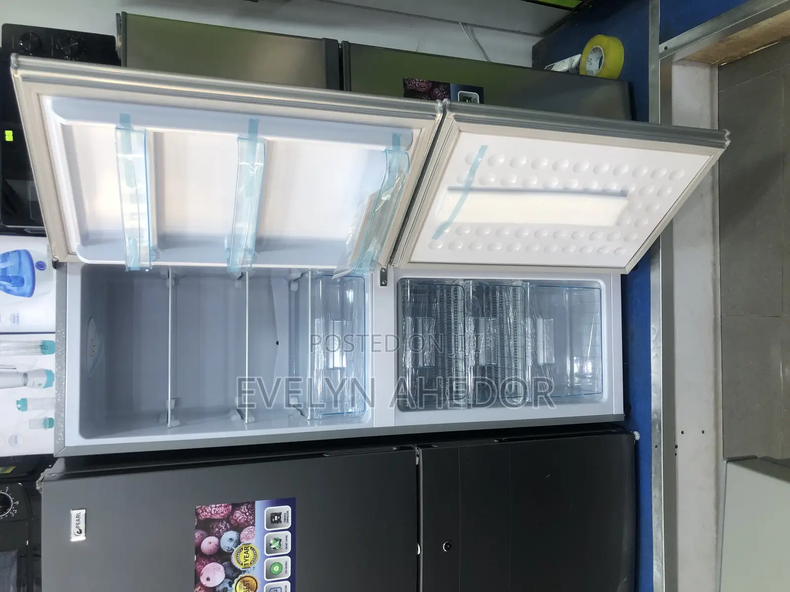 Nasco Bottom Freezer 158 Liters With Two Doors Available