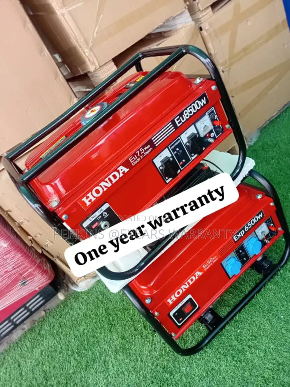 Electric Storm 7.5kva 8500watt Honda Pertrol Generator7.5kva