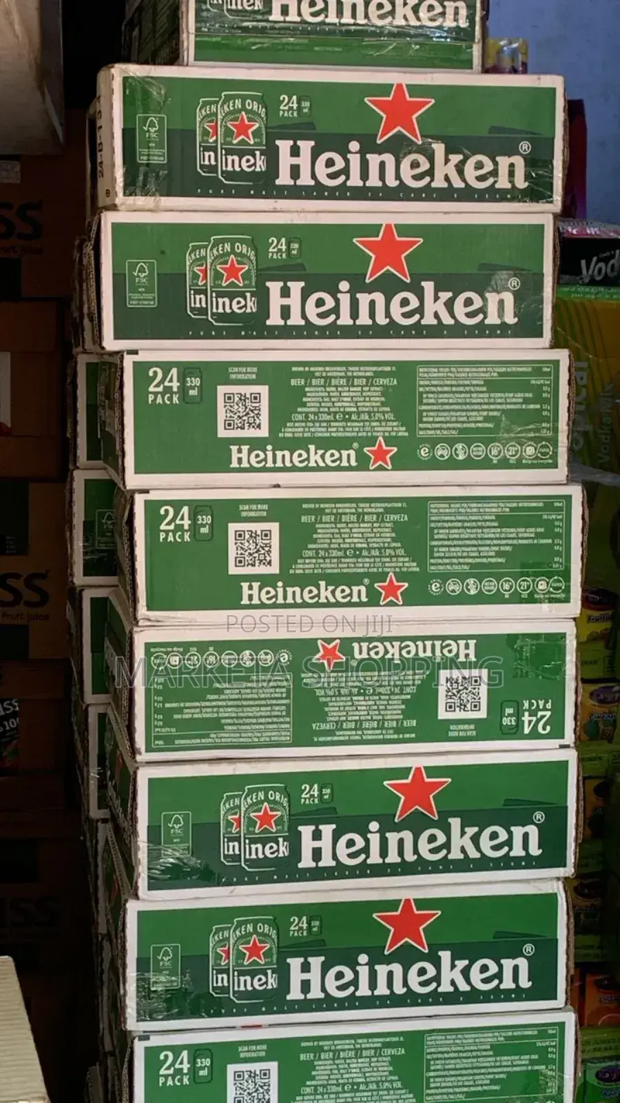 Heineken 330mlx24 Can