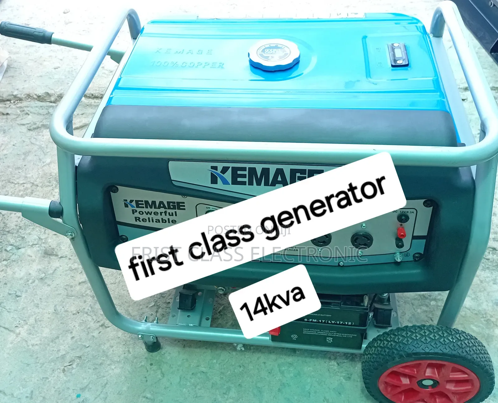 Electric Start 14kva Petrol Genset